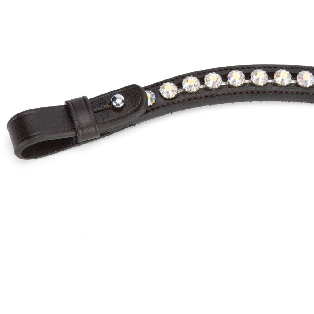 Velociti by Shires Browband GARA Iridescent Diamante Havana