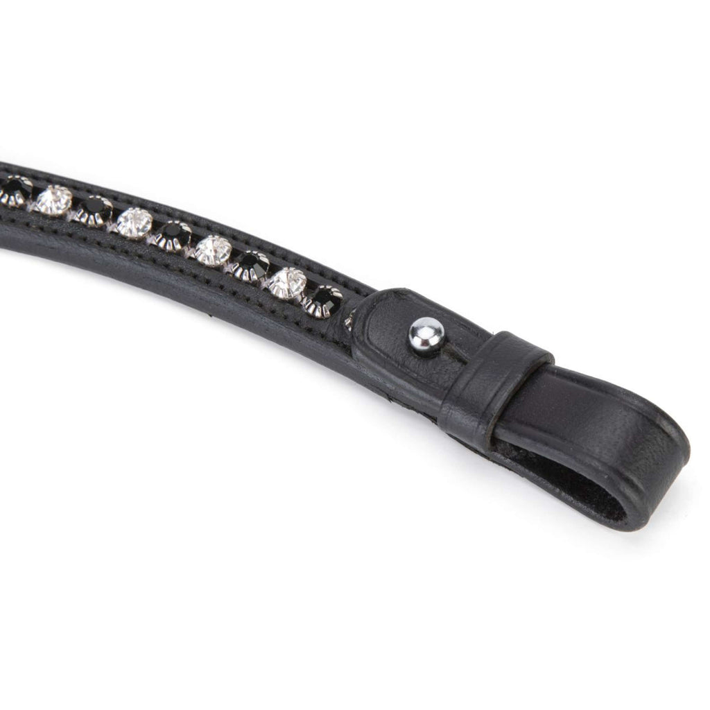 Velociti by Shires Browband GARA Black Diamante Black