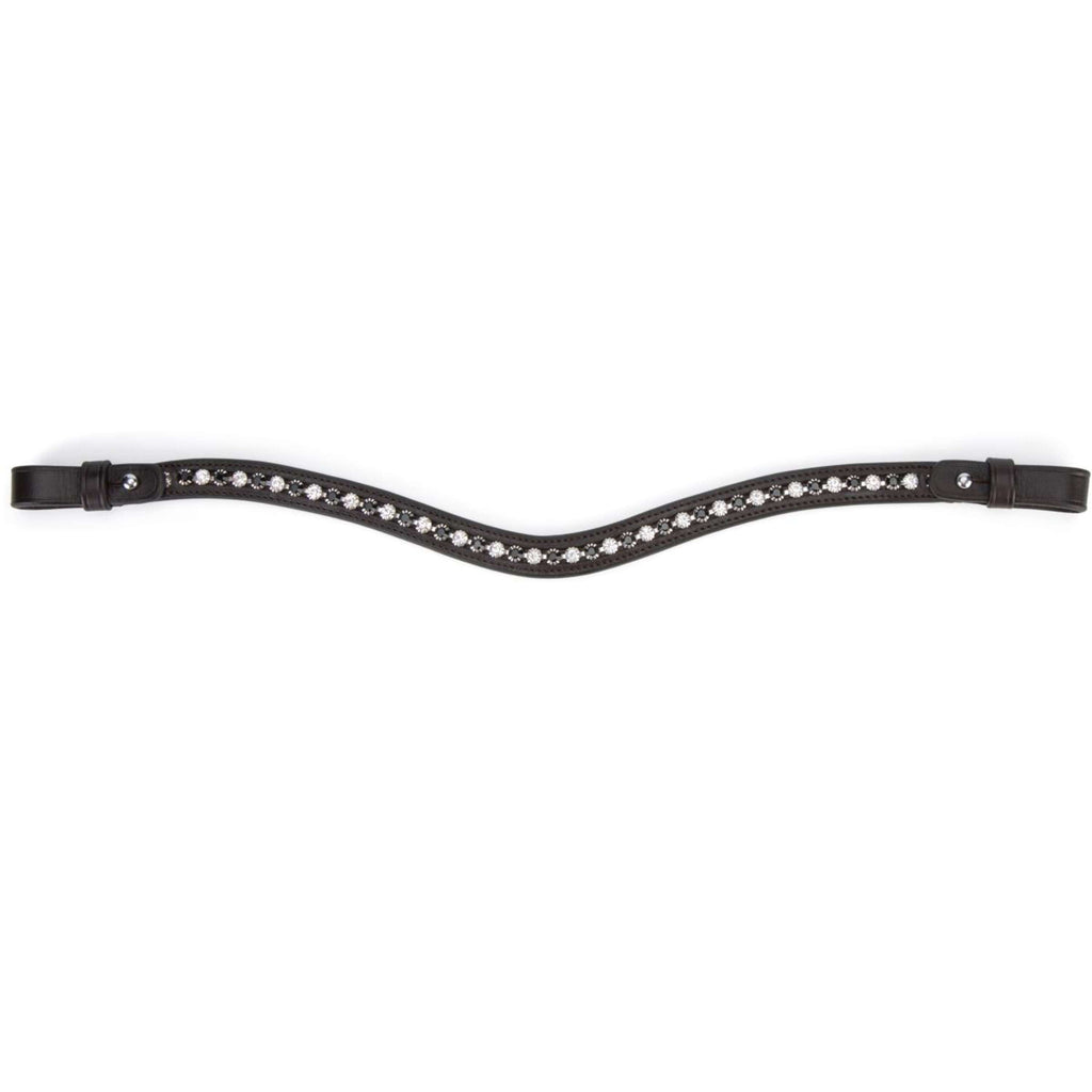 Velociti by Shires Browband GARA Black Diamante Havana