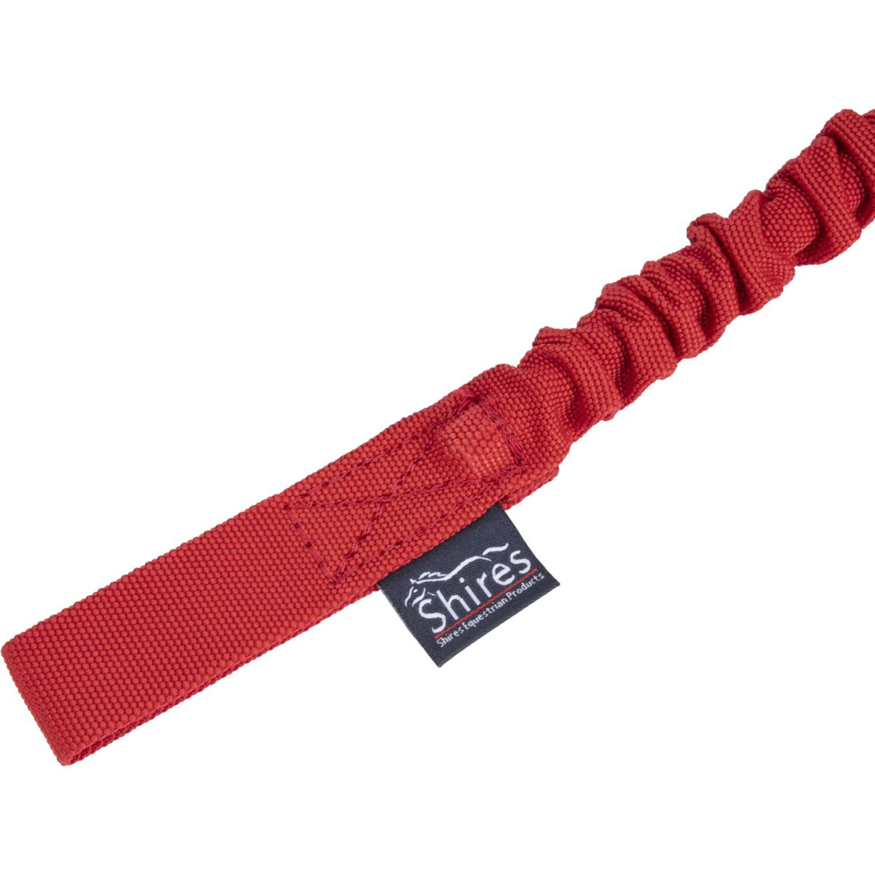Shires Ribbon Tie Bungee Breakaway Red