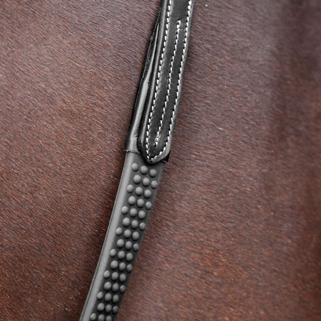 Velociti by Shires Reins Lusso Elite Pro SureGrip Black