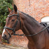 Velociti by Shires Reins Lusso Elite Pro SureGrip Black