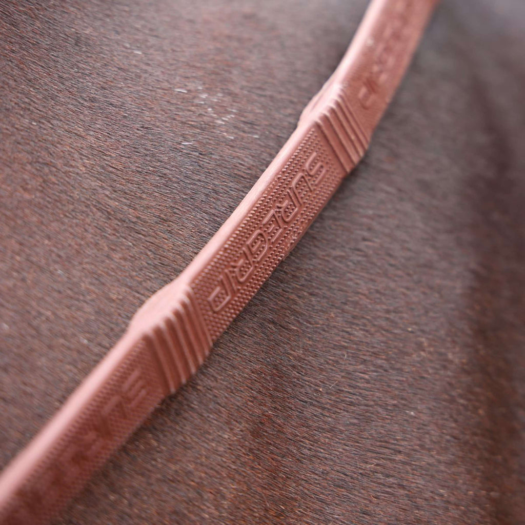 Velociti by Shires Reins Lusso Elite Pro SureGrip Havana