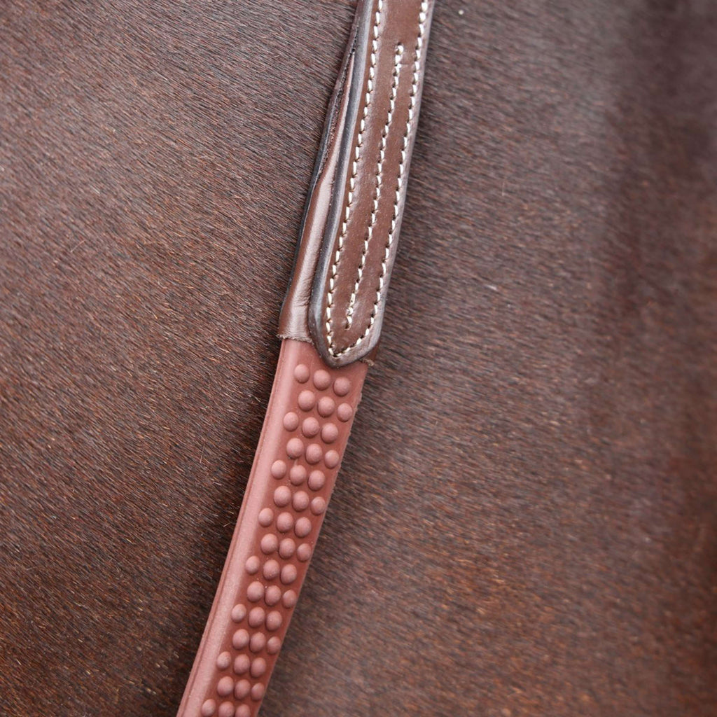 Velociti by Shires Reins Lusso Elite Pro SureGrip Havana