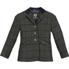 Aubrion by Shires Competition Jacket Saratoga Children Dark Green Check