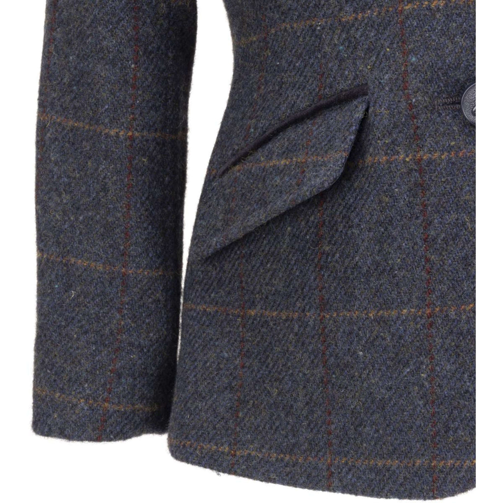 Aubrion by Shires Competition Jacket Saratoga Children Juniper Navy Check