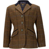 Aubrion by Shires Competition Jacket Saratoga Children Oak Brown Check