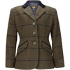 Aubrion by Shires Competition Jacket Saratoga Children Spruce Green Check