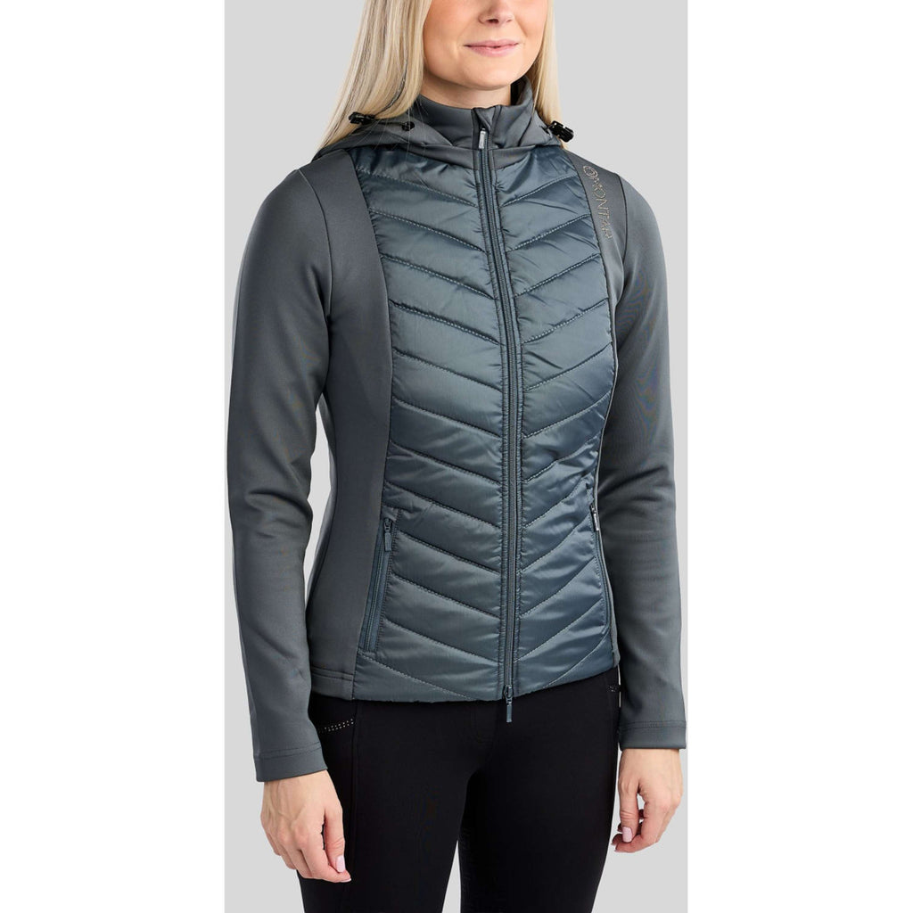 Montar Jacket MoEverline Hybrid Detachable Hood Golden Quartz Crystals Dark Slate