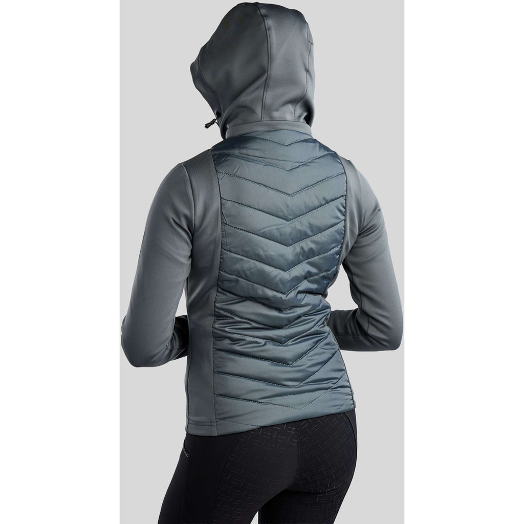 Montar Jacket MoEverline Hybrid Detachable Hood Golden Quartz Crystals Dark Slate