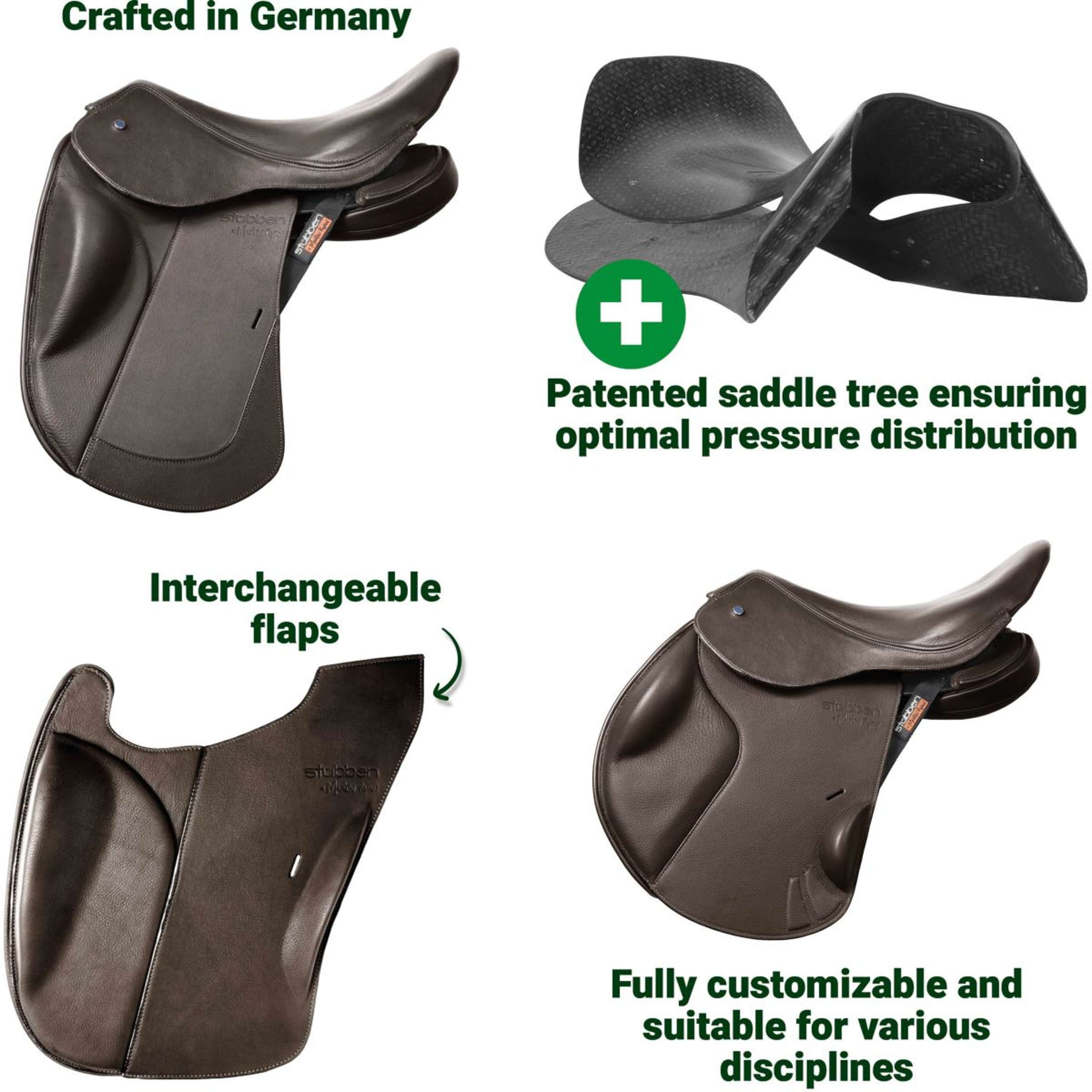 Stübben Trekking Saddle REVsport Ebony