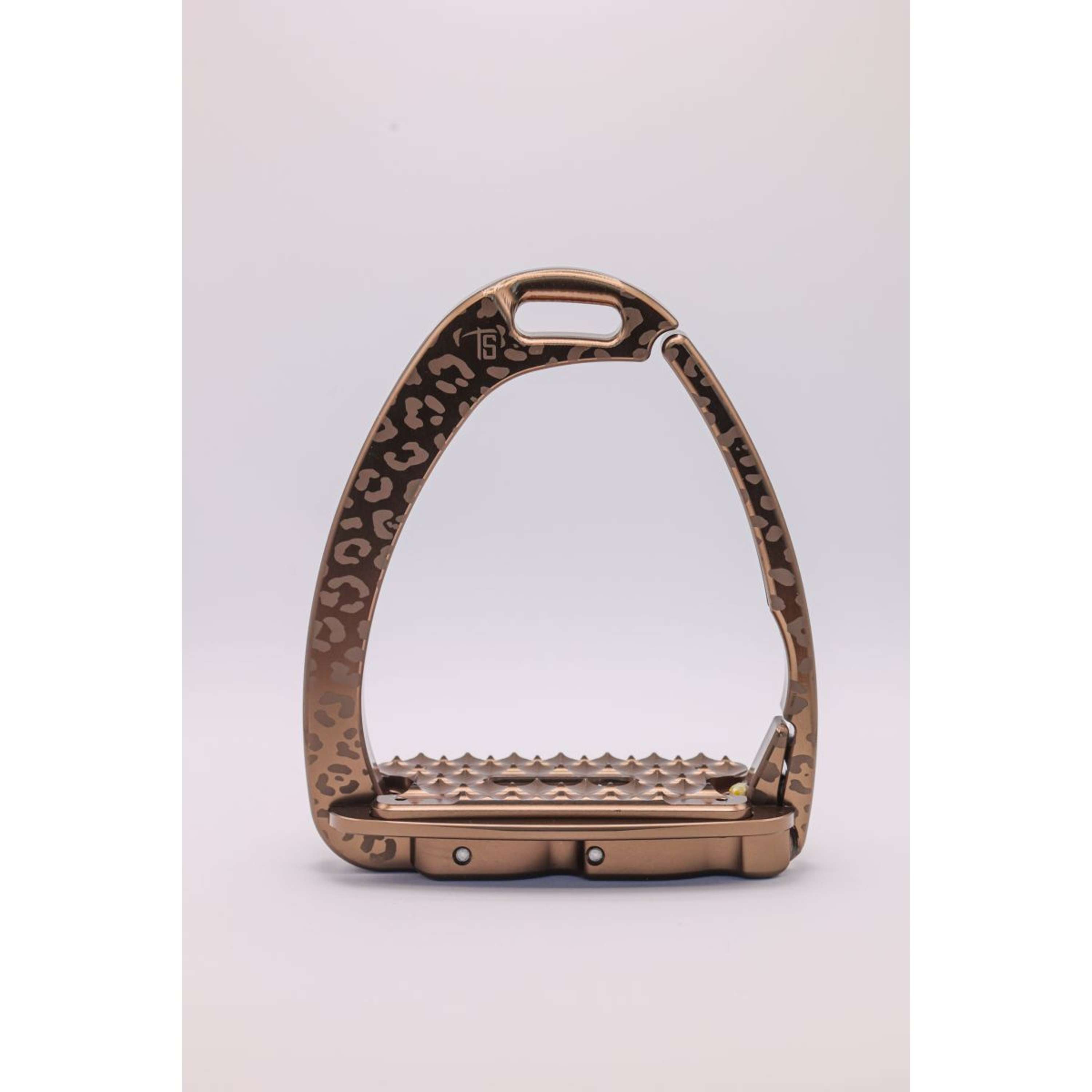 Tech Stirrups Stirrups Venice Sloped EVO Leopard Rosegold