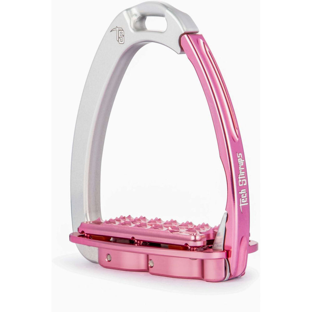 Tech Stirrups Stirrups Venice Plus EVO Silver/Pink