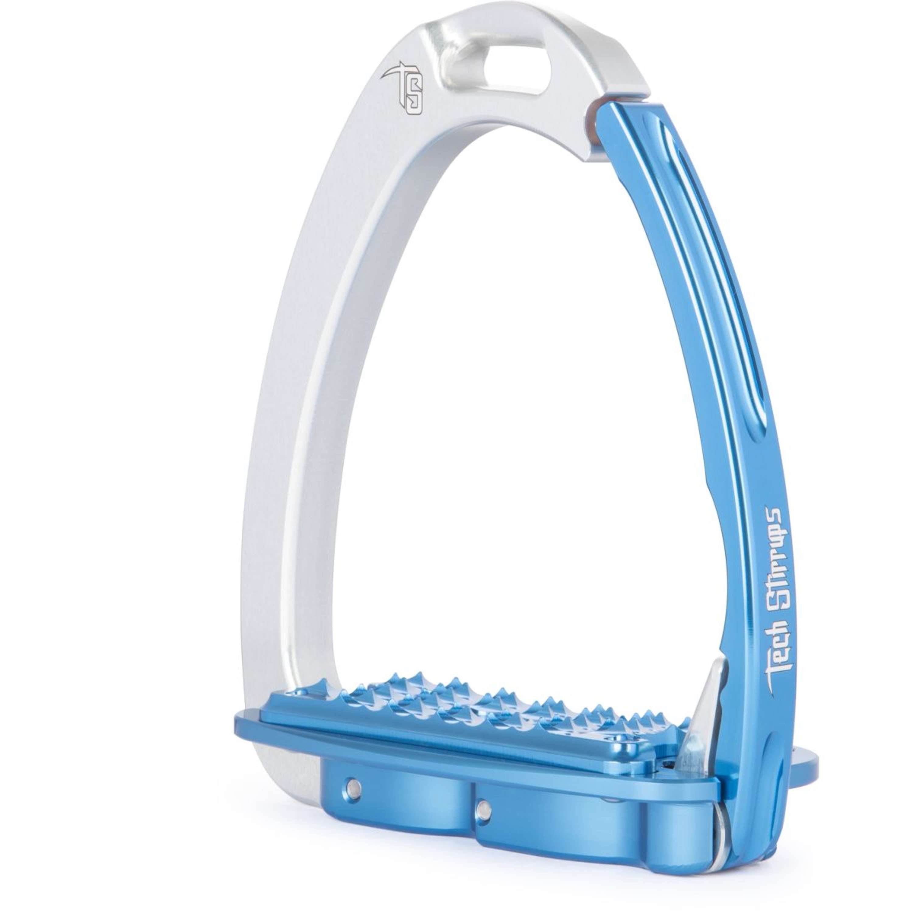 Tech Stirrups Stirrups Venice Sloped EVO Silver/Blue