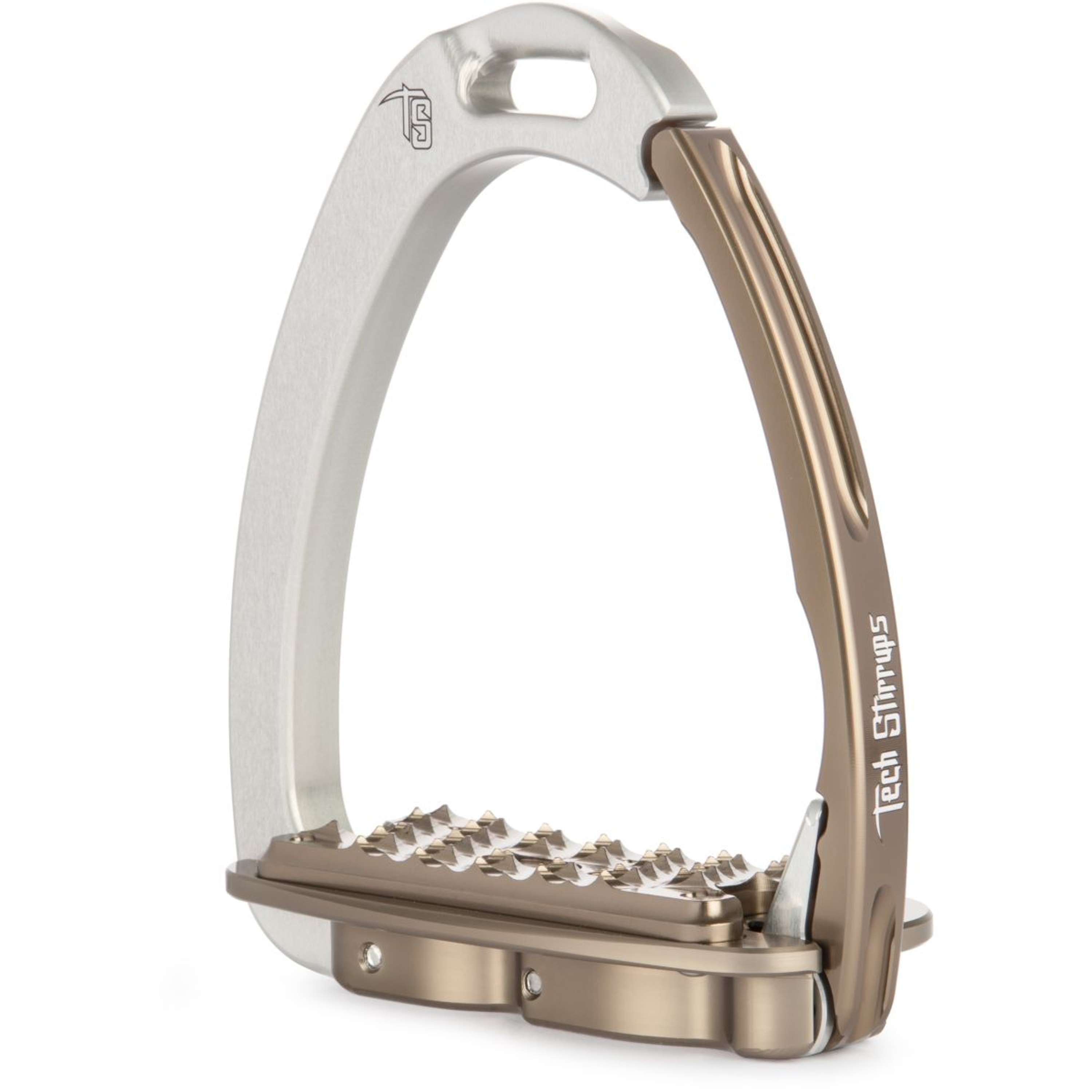 Tech Stirrups Stirrups Venice Sloped EVO Silver/Brown
