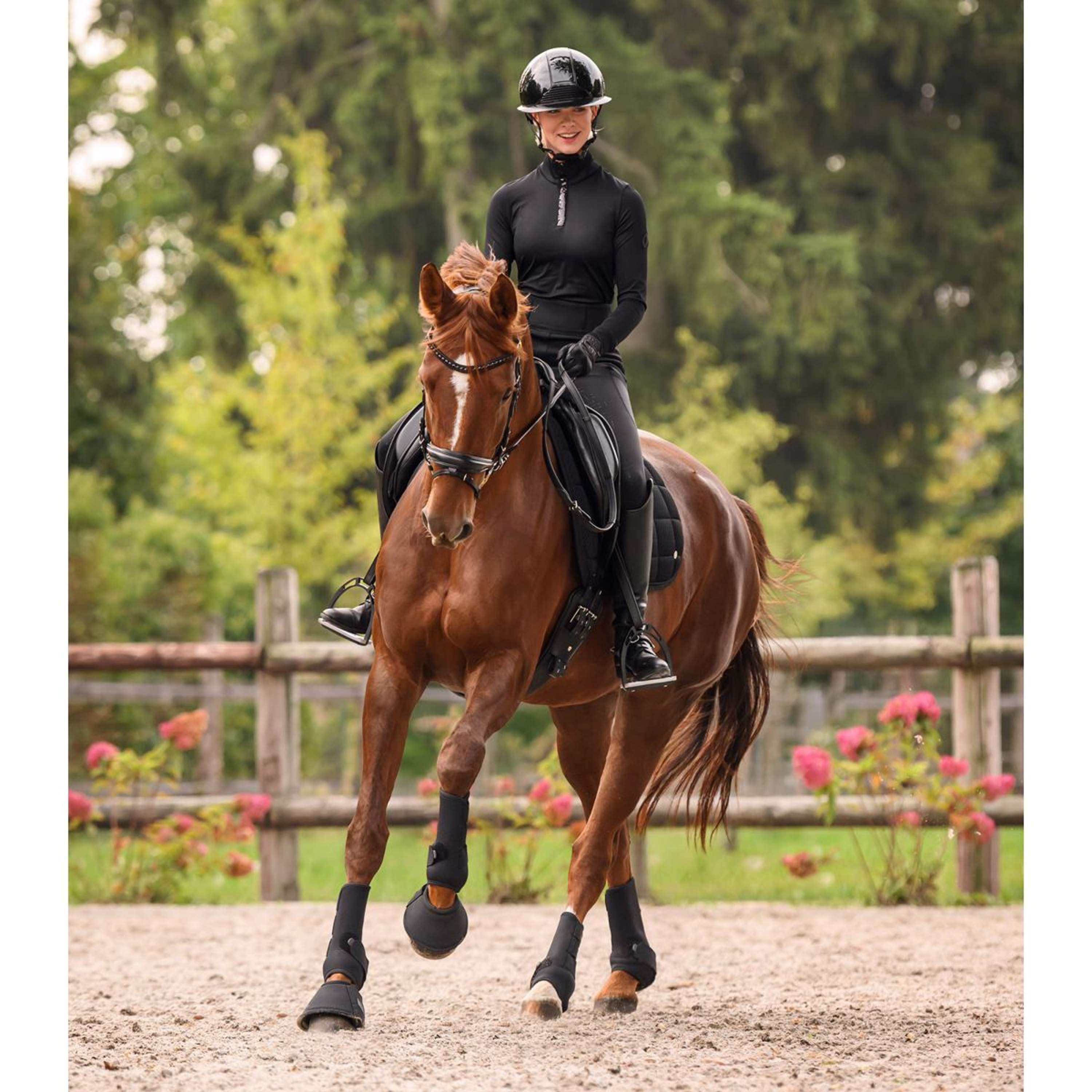 Waldhausen Saddlepad Breath Performance Dressage Black