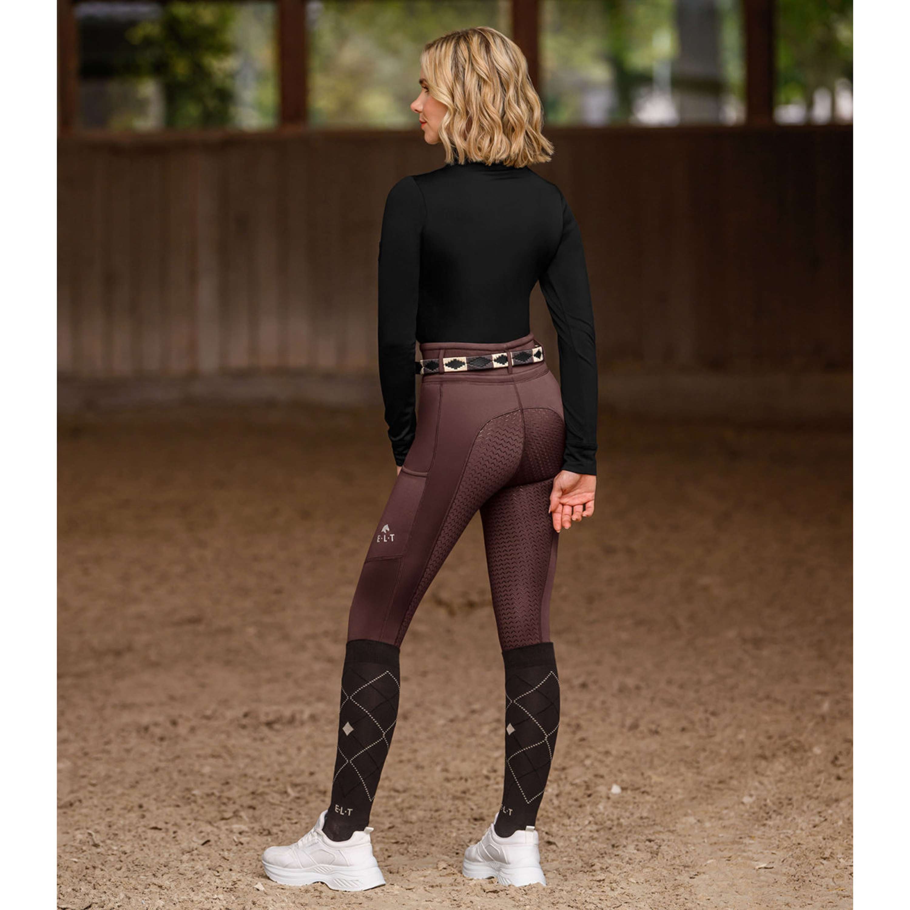 ELT Riding Legging Ella Mahogany
