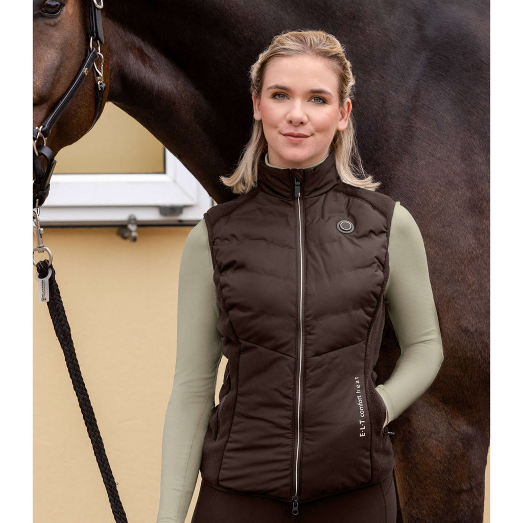 ELT Heated Vest Comfort Heat Espresso