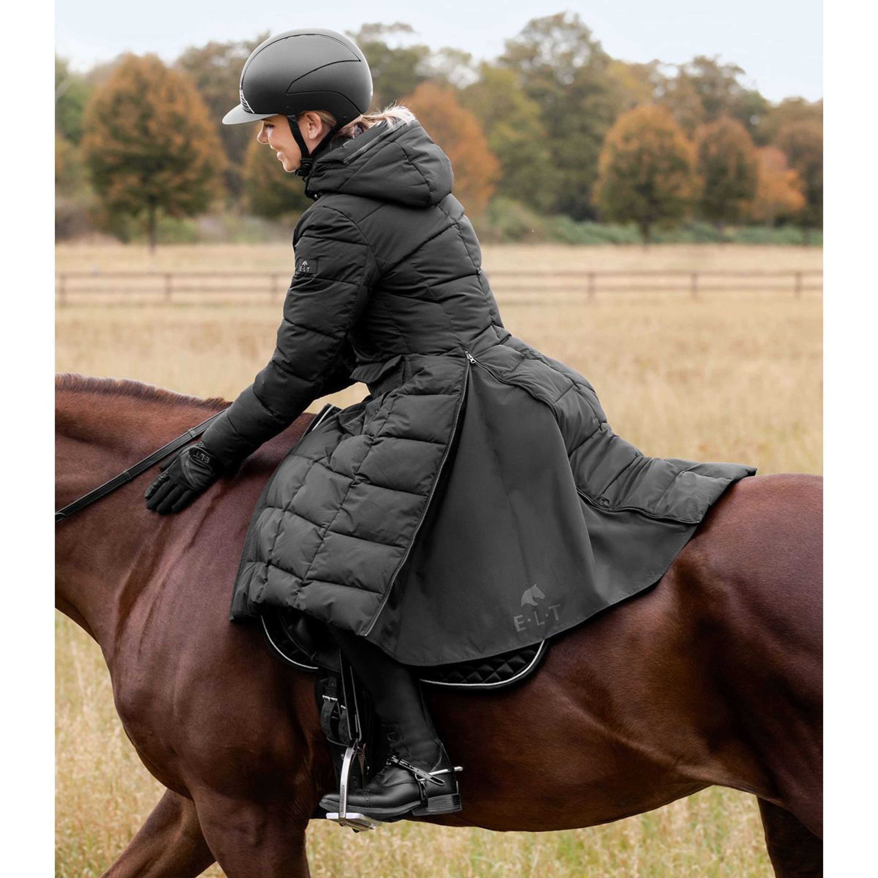 ELT Long Coat Saphira Advanced Riding Black