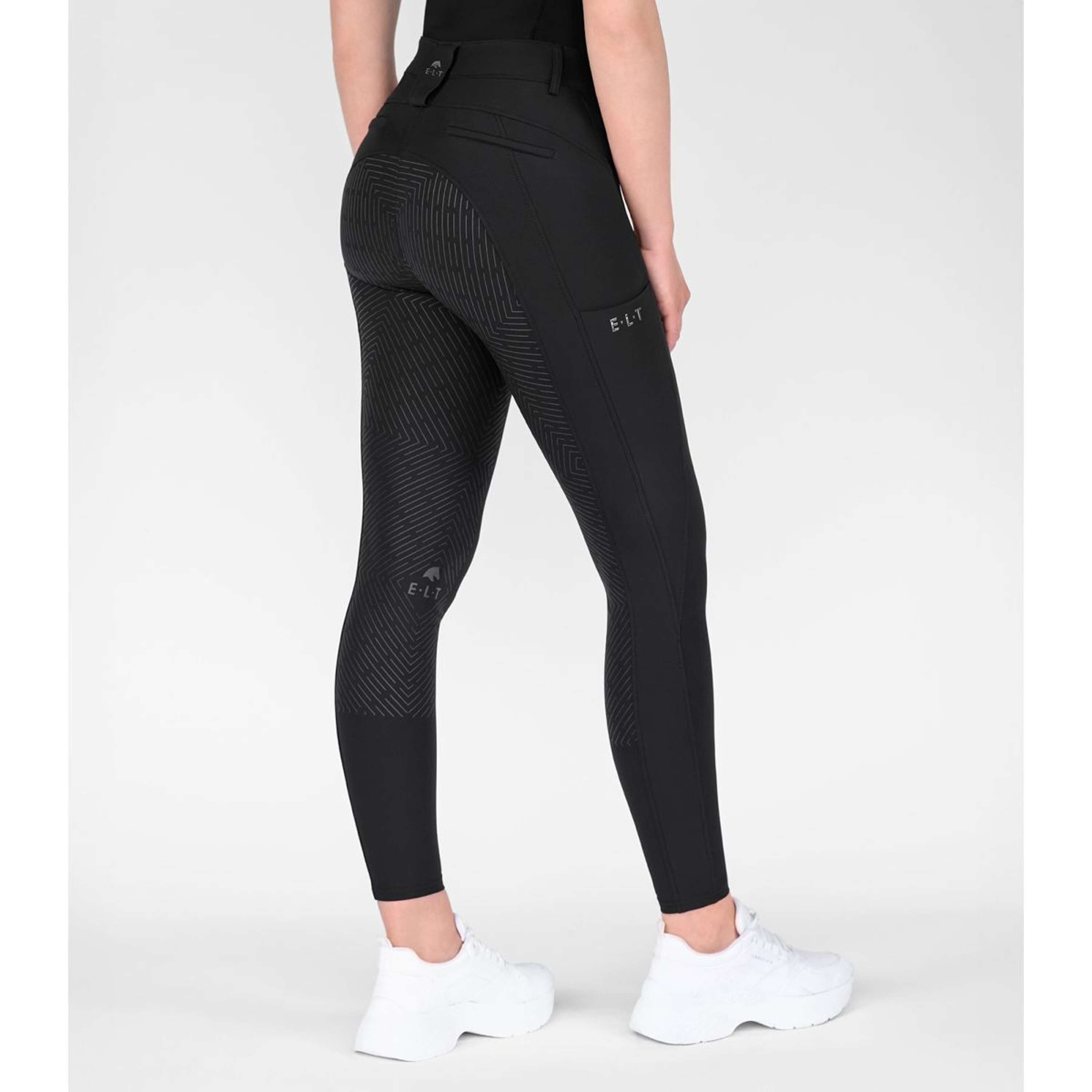 ELT Breeches Comfort Ride silicone Black