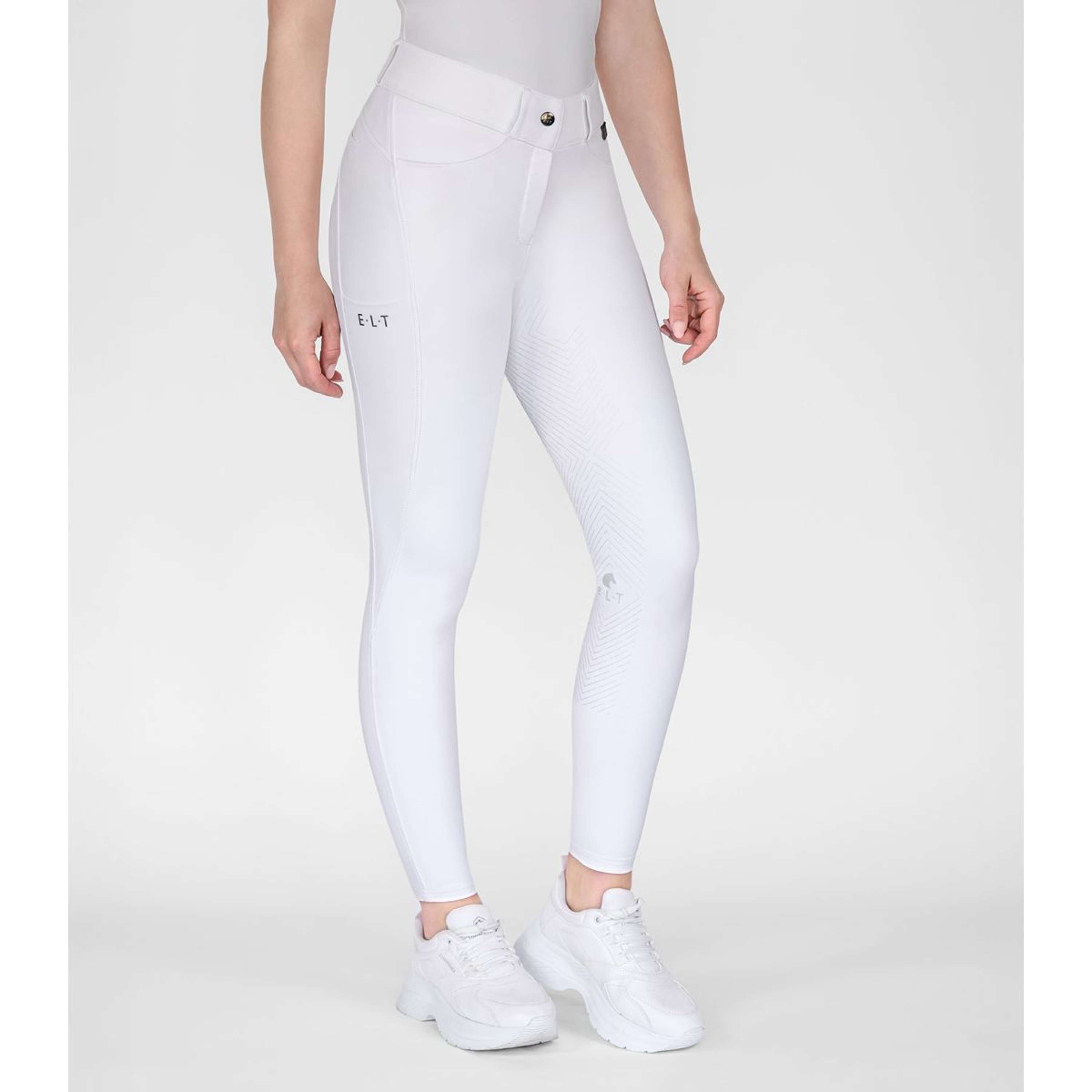 ELT Breeches Comfort Ride silicone White