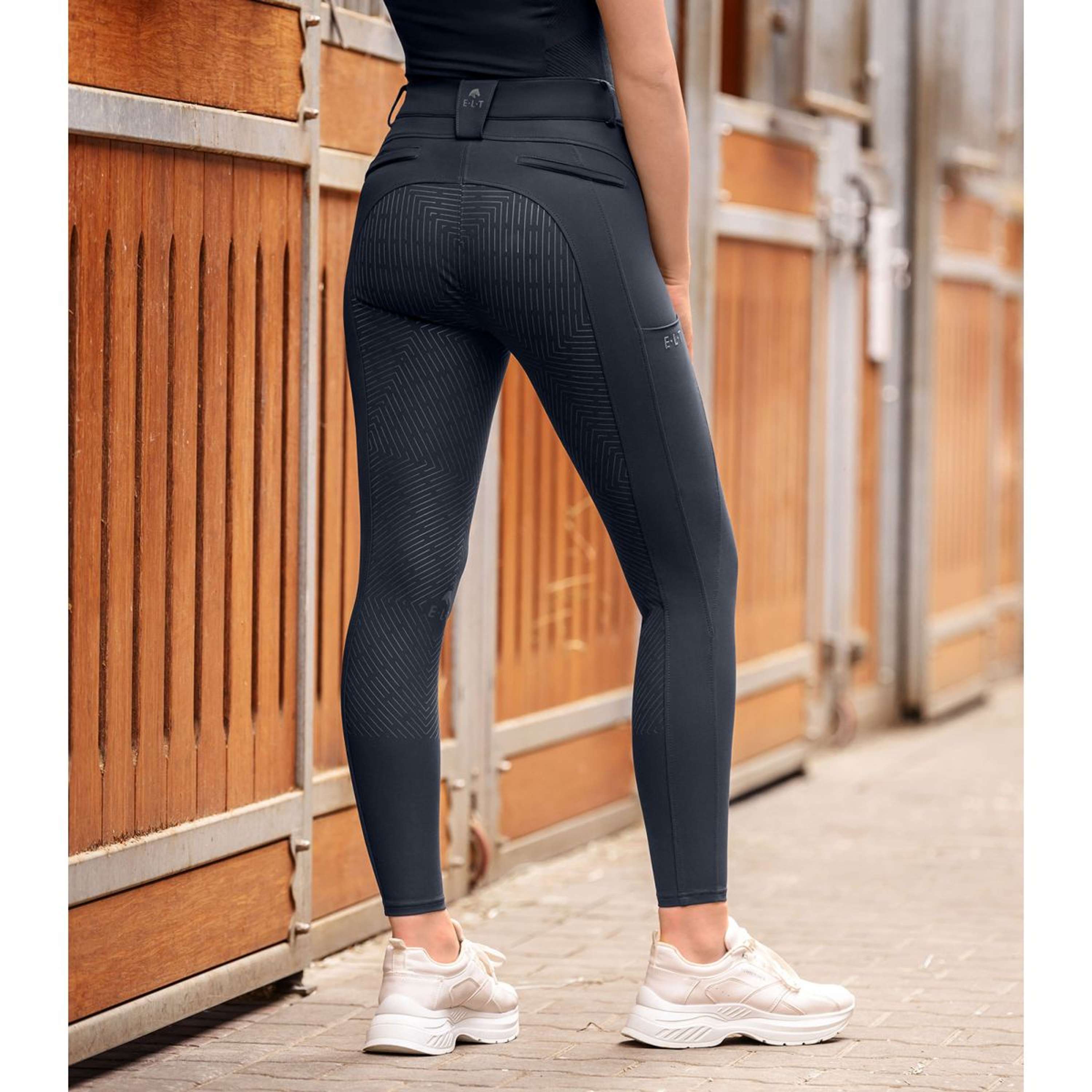 ELT Breeches Comfort Ride silicone Deep Blue