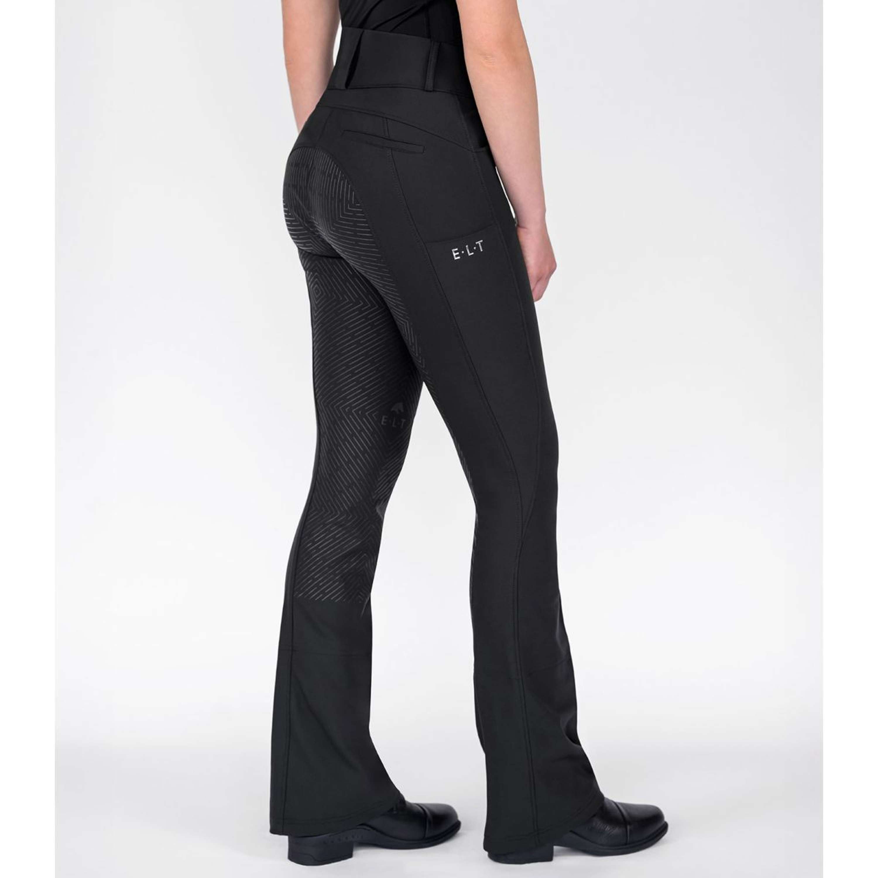 ELT Jodhpur Breeches Comfort Ride silicone Black