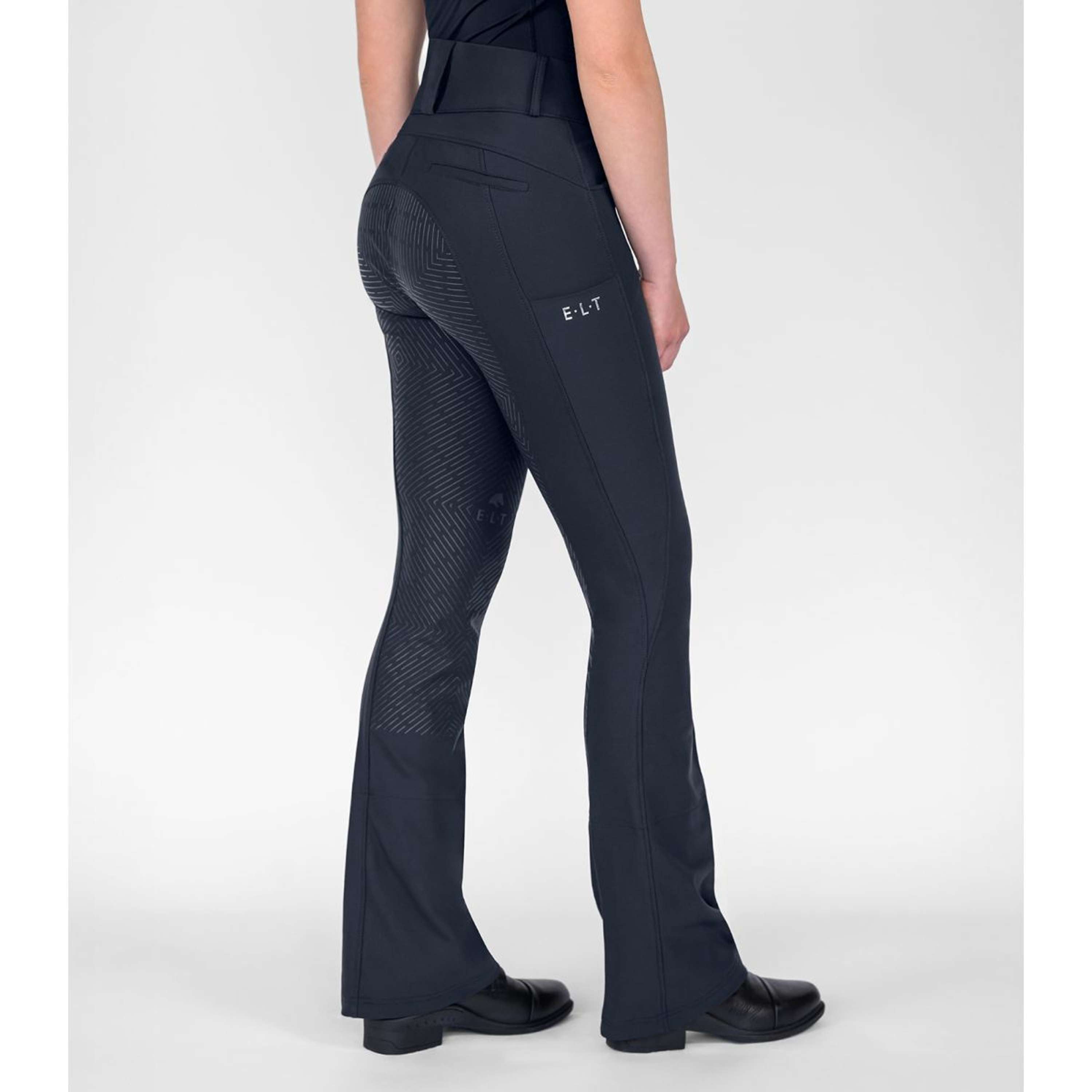 ELT Jodhpur Breeches Comfort Ride silicone Deep Blue