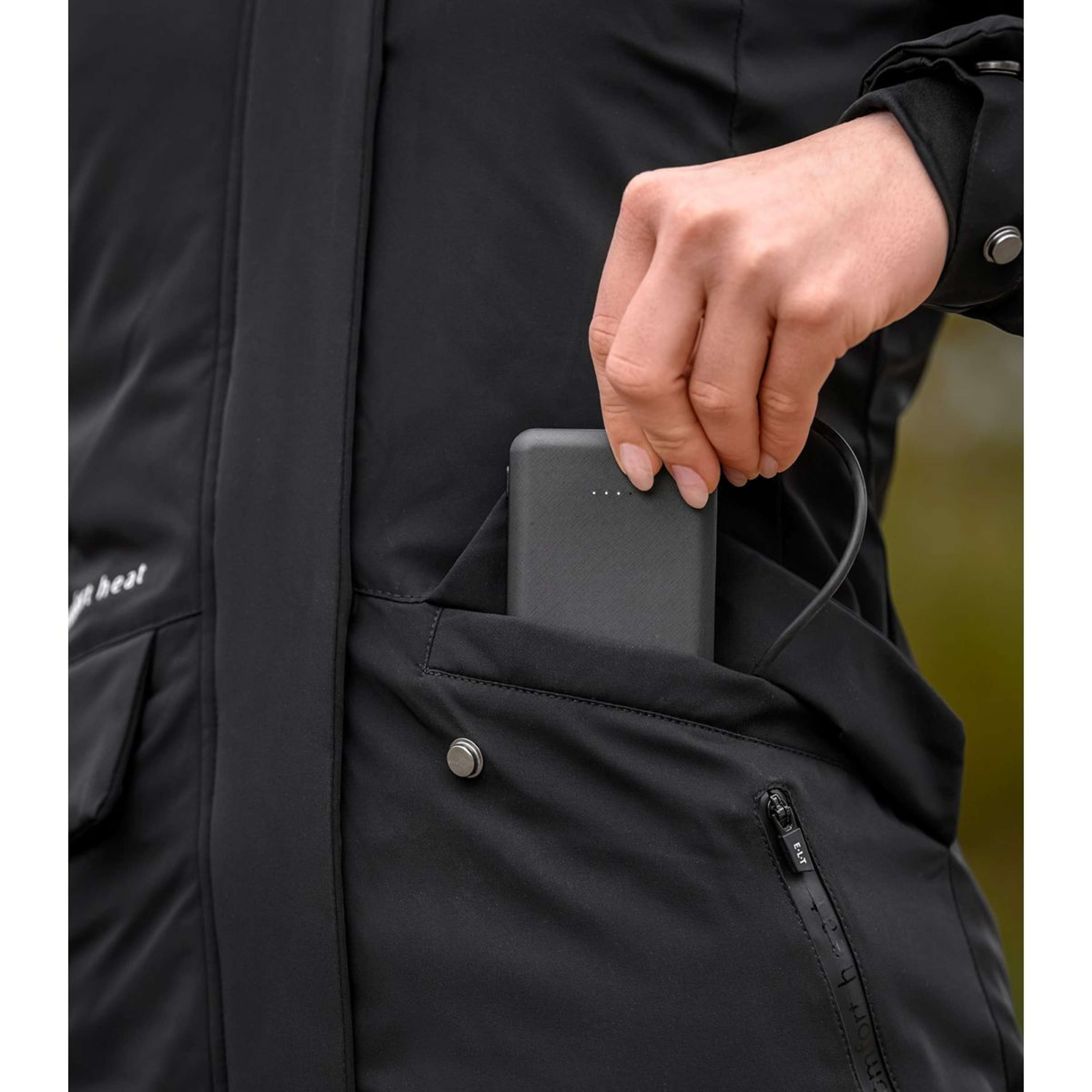 ELT Heated Jacket Heated Comfort Black