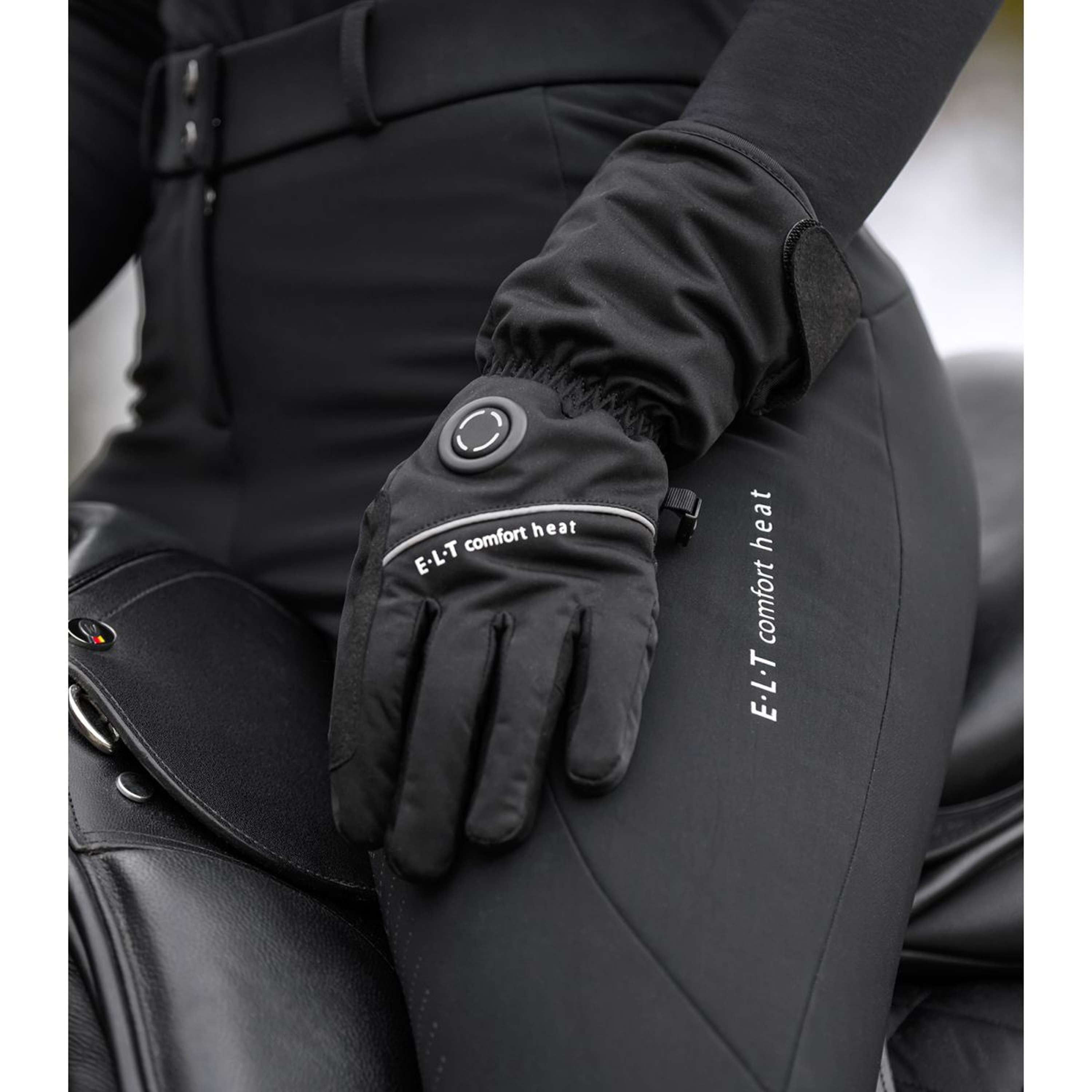 ELT Riding Gloves Heated Comfort Black