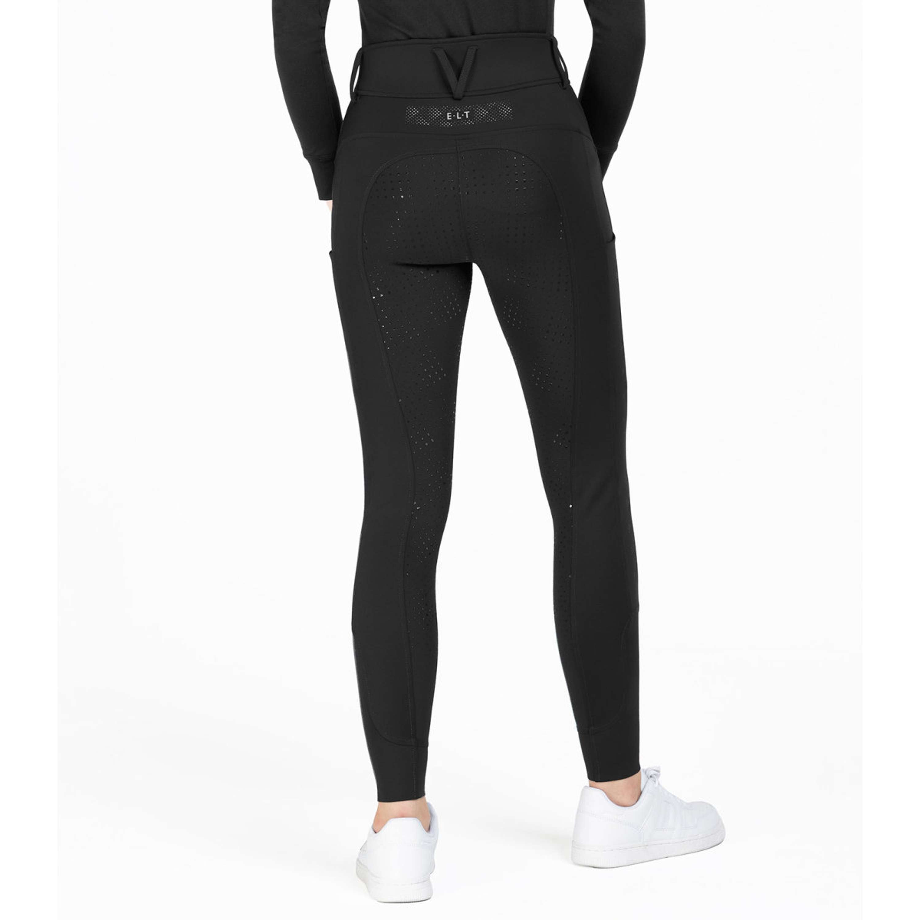 ELT Breeches Reflective Full Grip Black