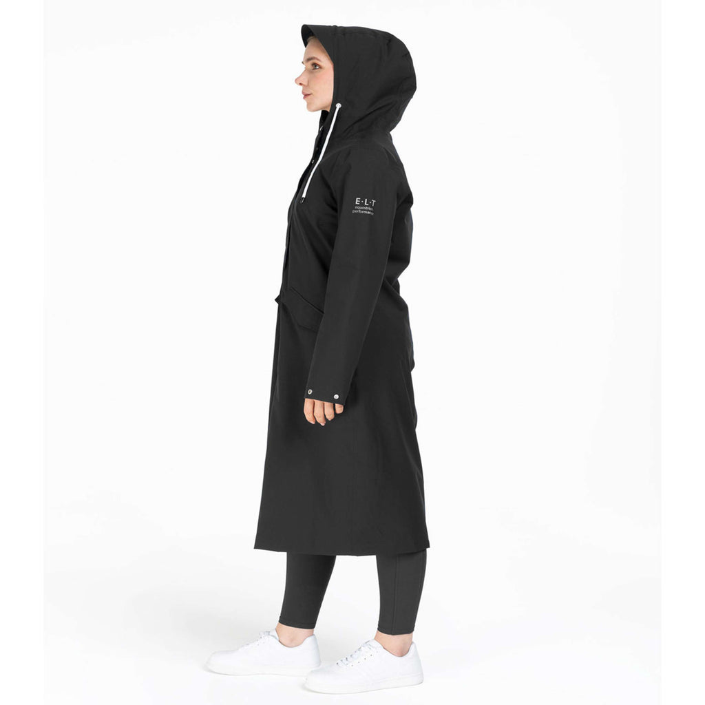 ELT Long Raincoat Performance Black