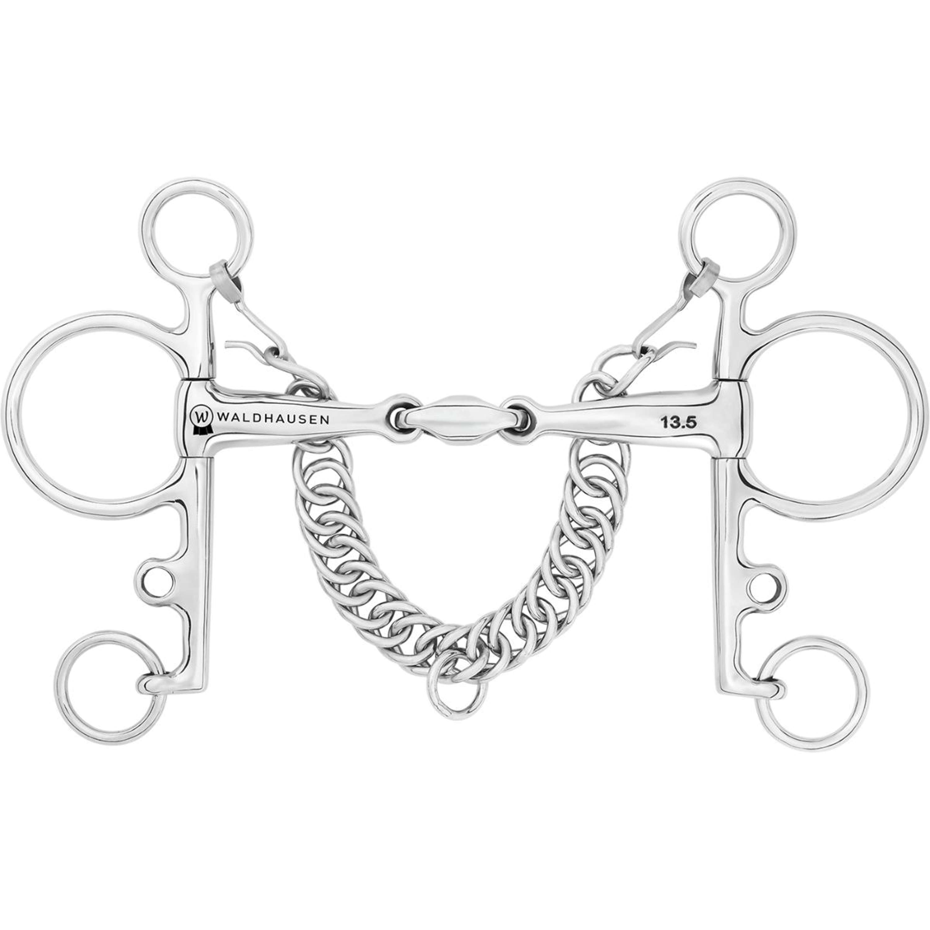 Waldhausen Pelham Bit 16mm Double Jointed