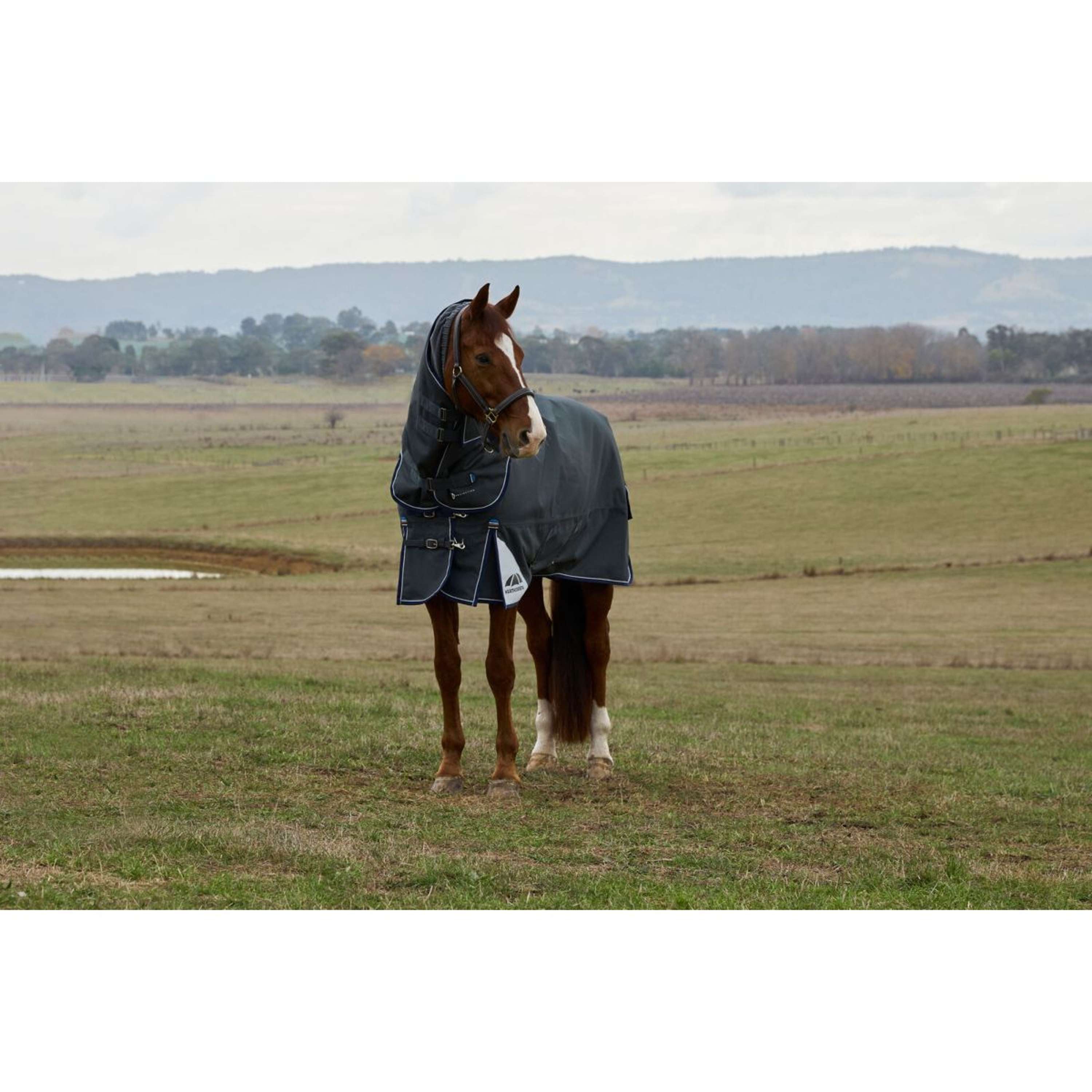 WeatherBeeta ComFiTec Ultra Turnout Detach-A-Neck 220g Charcoal