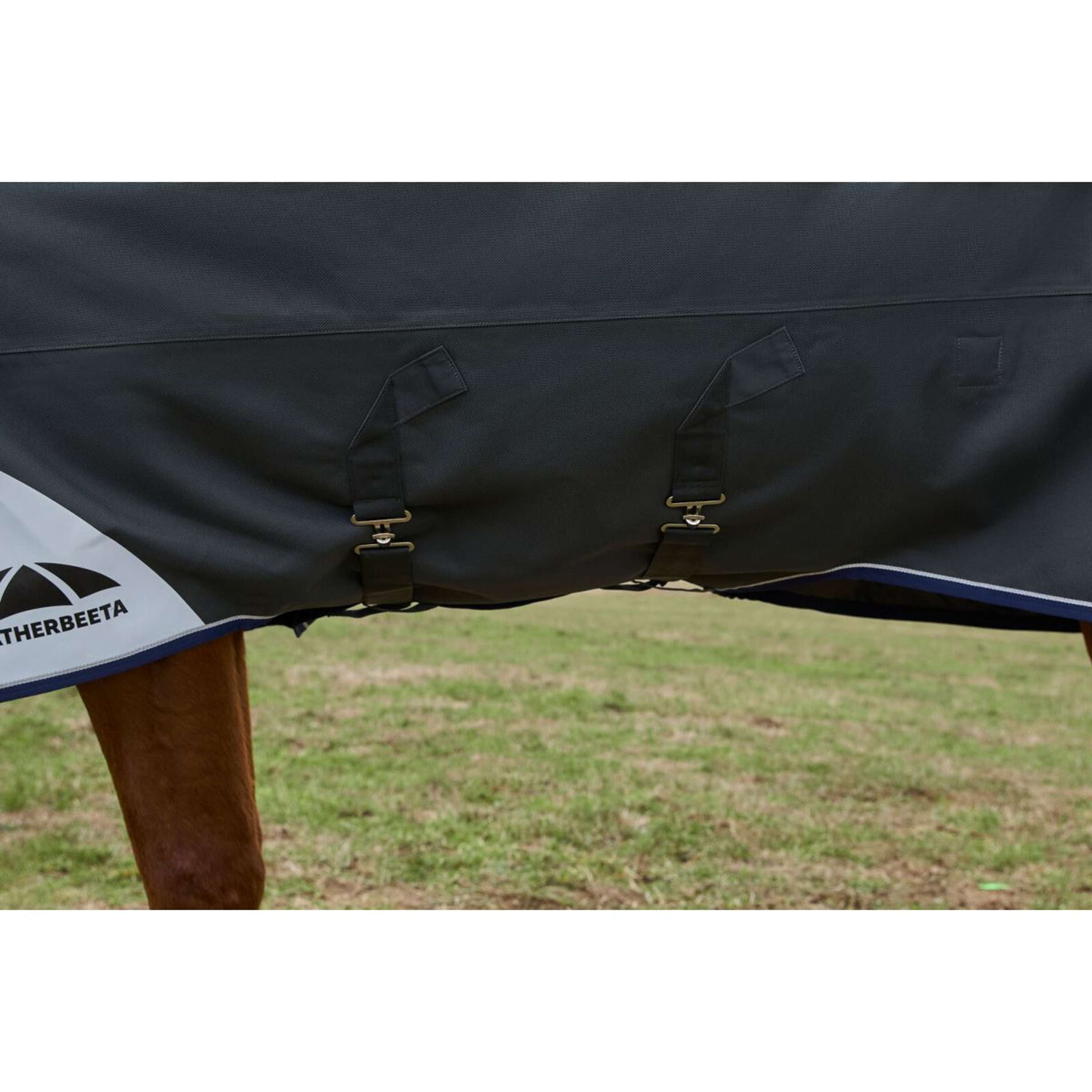 WeatherBeeta ComFiTec Ultra Turnout Detach-A-Neck 220g Charcoal