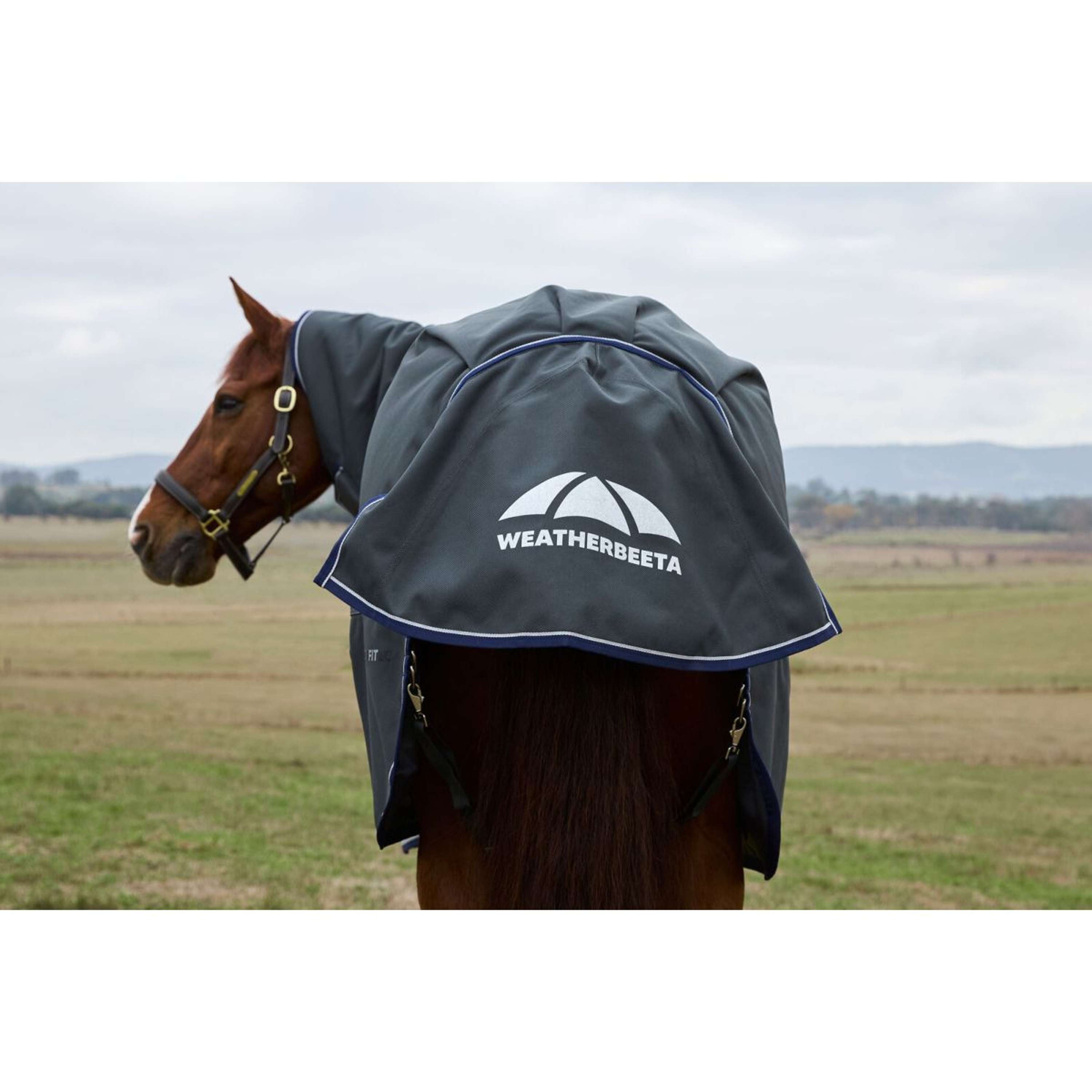 WeatherBeeta ComFiTec Ultra Turnout Detach-A-Neck 220g Charcoal