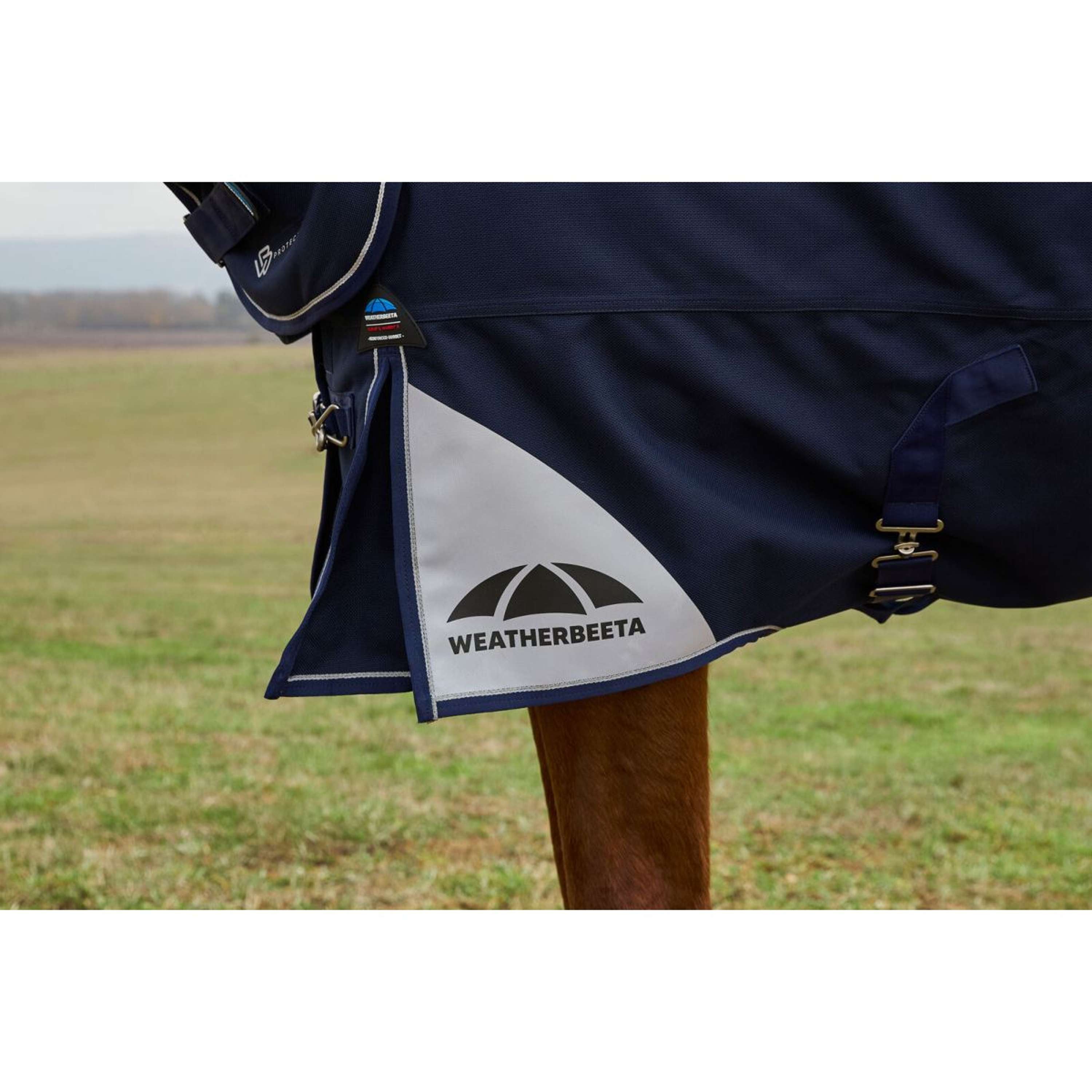 WeatherBeeta ComFiTec Ultra Turnout Detach-A-Neck 220g Navy