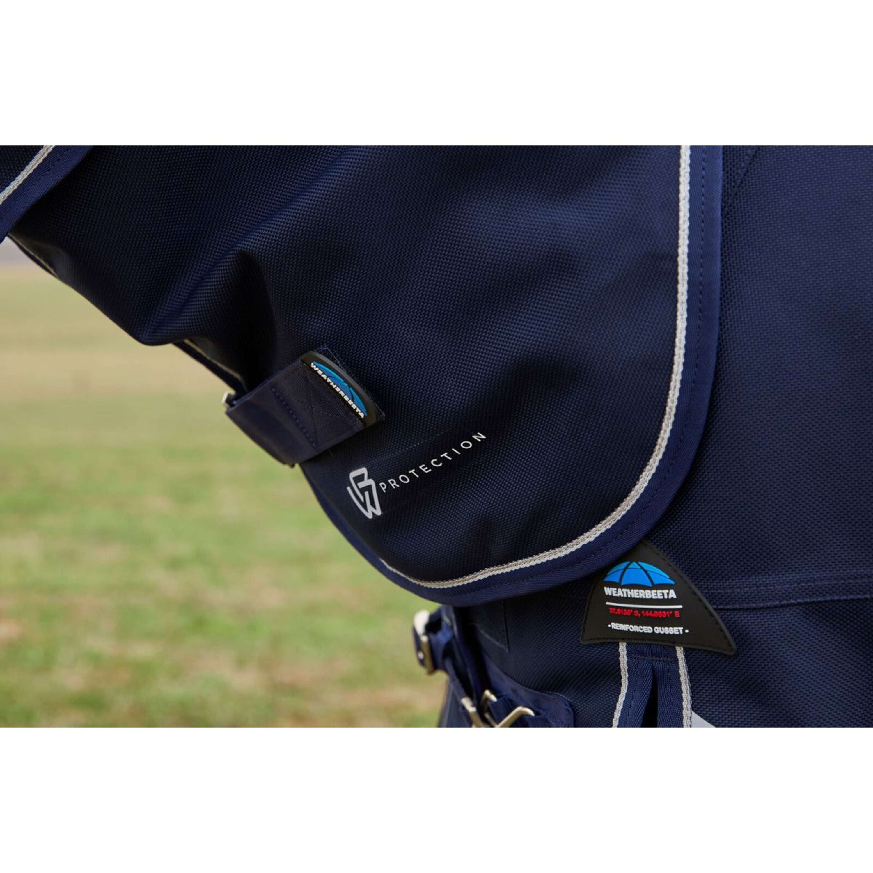 WeatherBeeta ComFiTec Ultra Turnout Detach-A-Neck 220g Navy