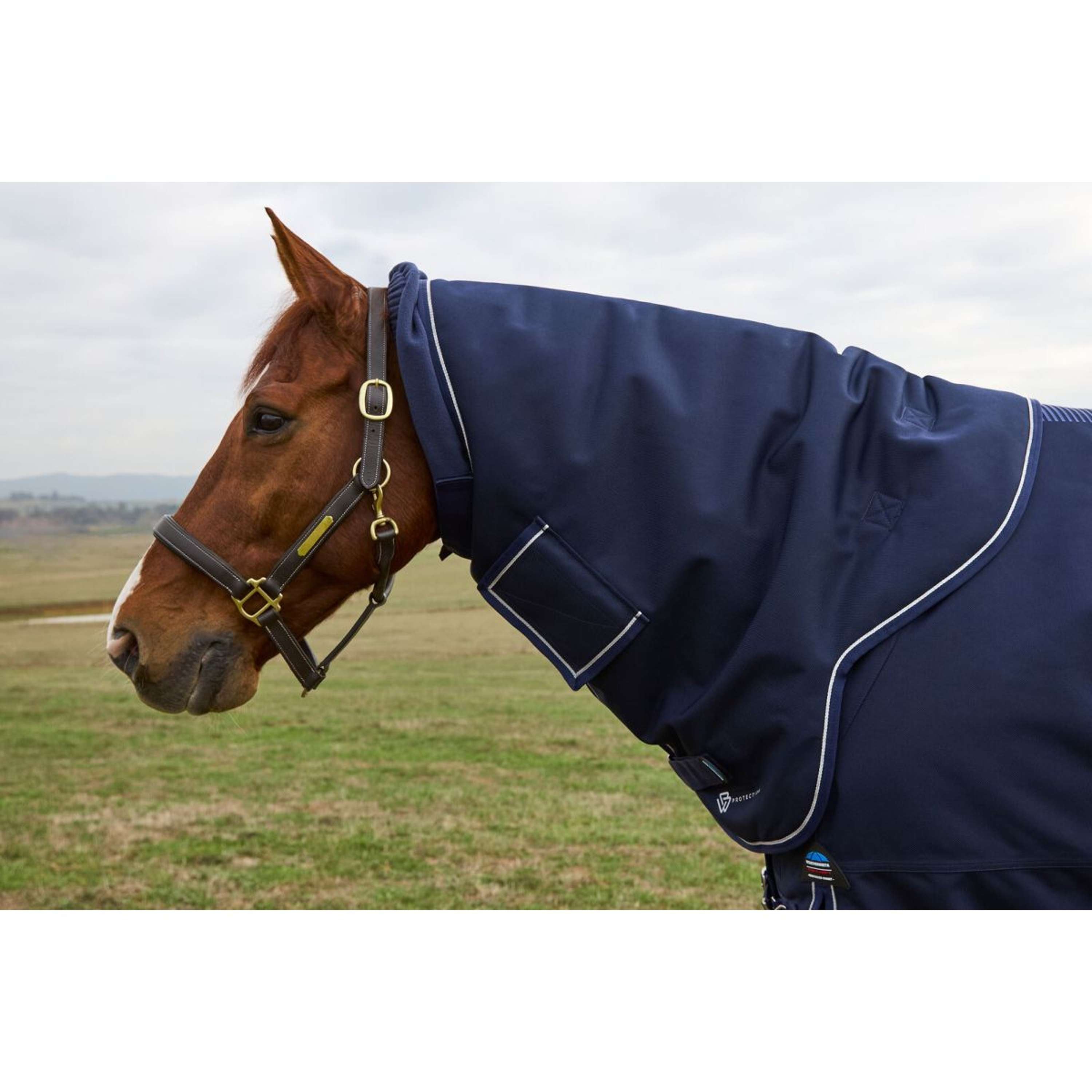 WeatherBeeta ComFiTec Ultra Turnout Detach-A-Neck 220g Navy