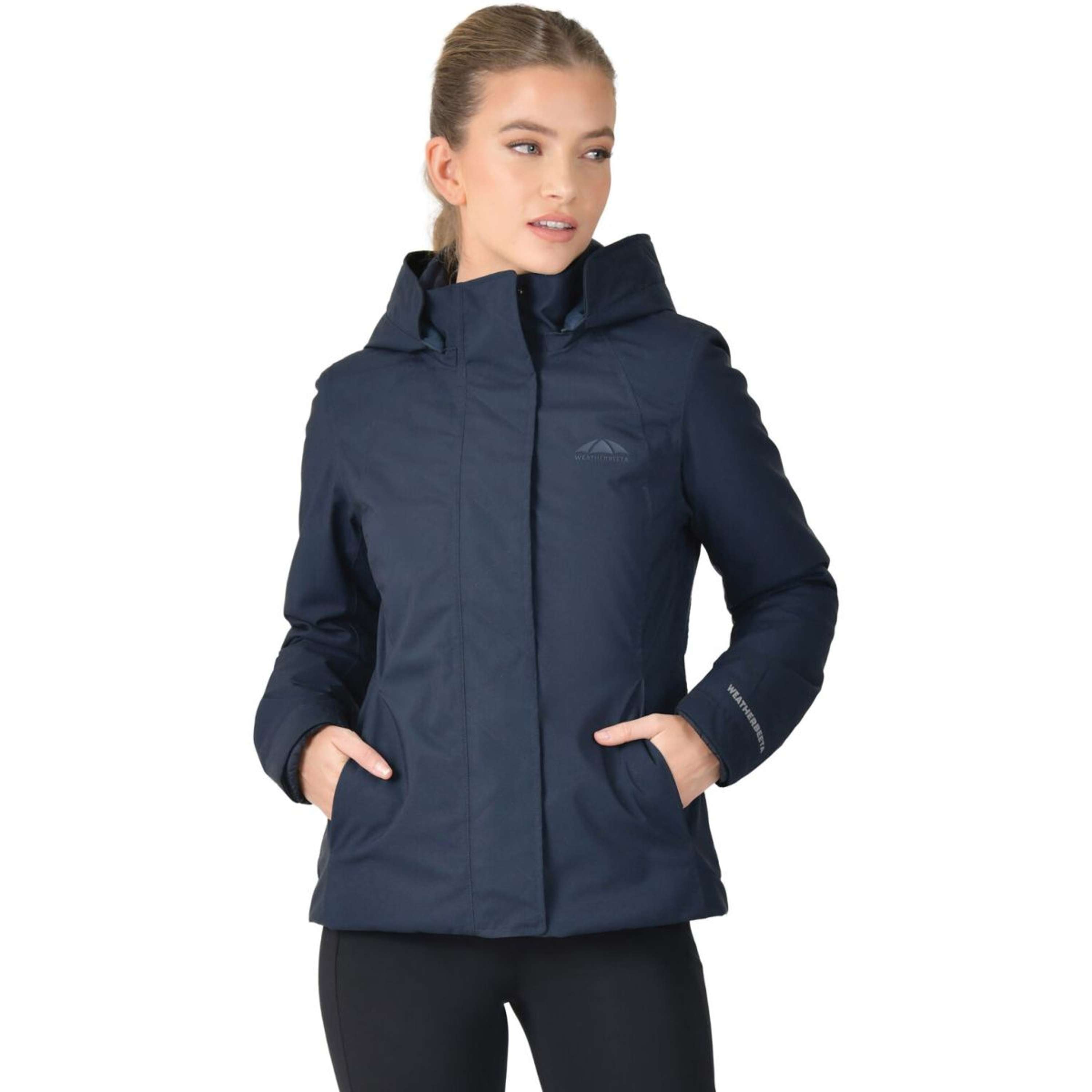 WeatherBeeta Jacket Protect High Neck Navy