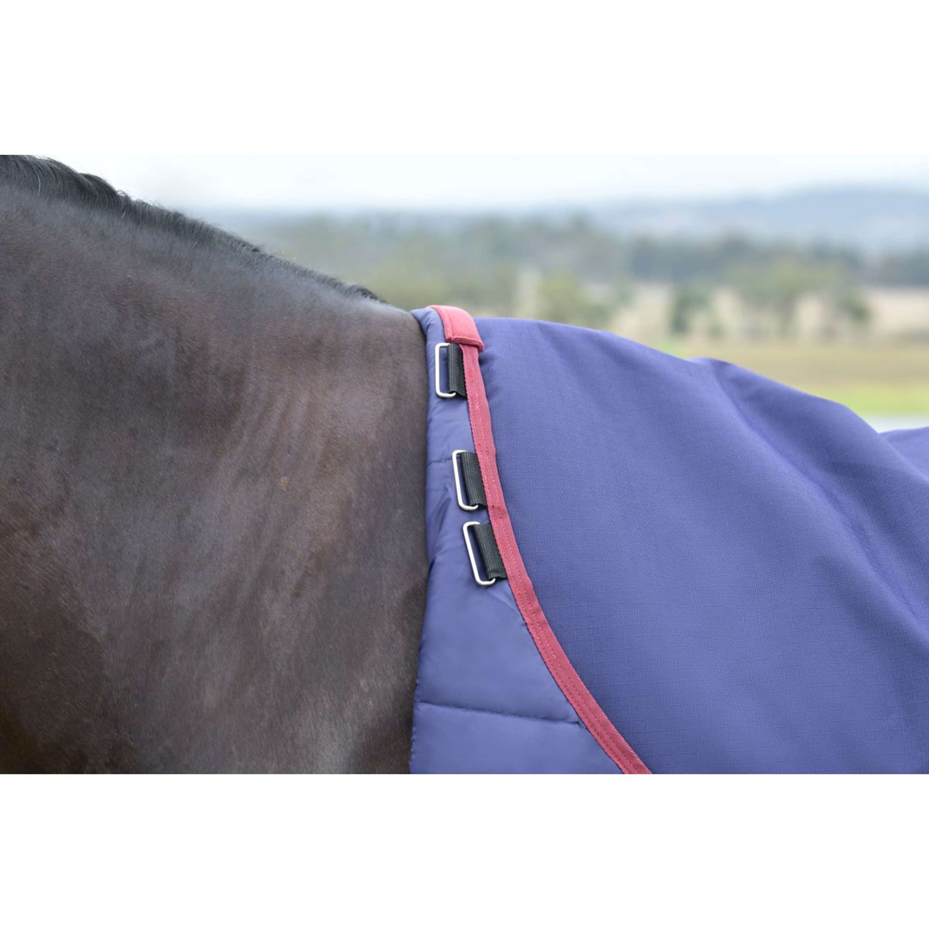 WeatherBeeta ComFiTec Essential Turnout 220g Navy/Burgundy