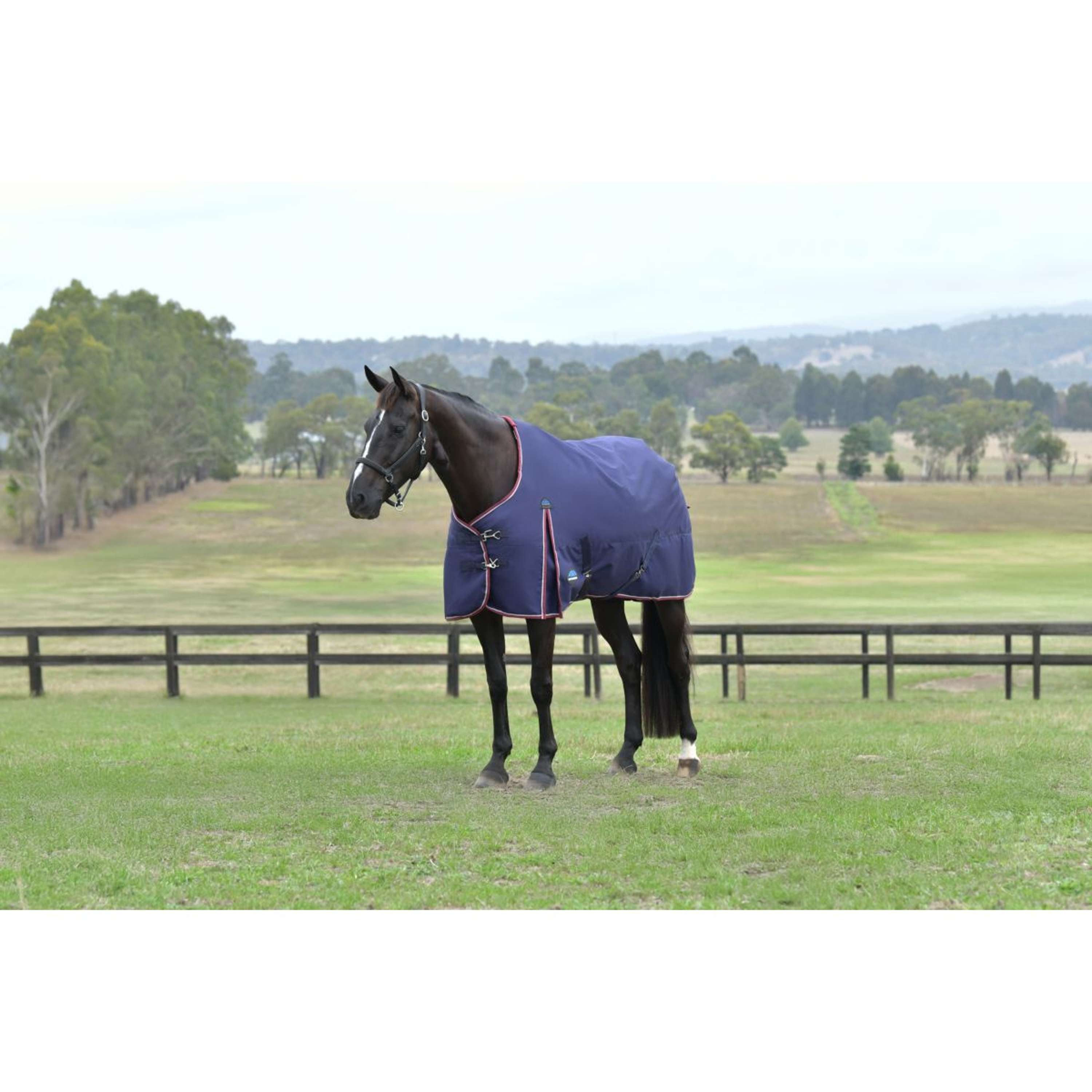 WeatherBeeta ComFiTec Essential Turnout 220g Navy/Burgundy