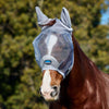 WeatherBeeta Fly Mask ComFiTec Durable with Ears Grey