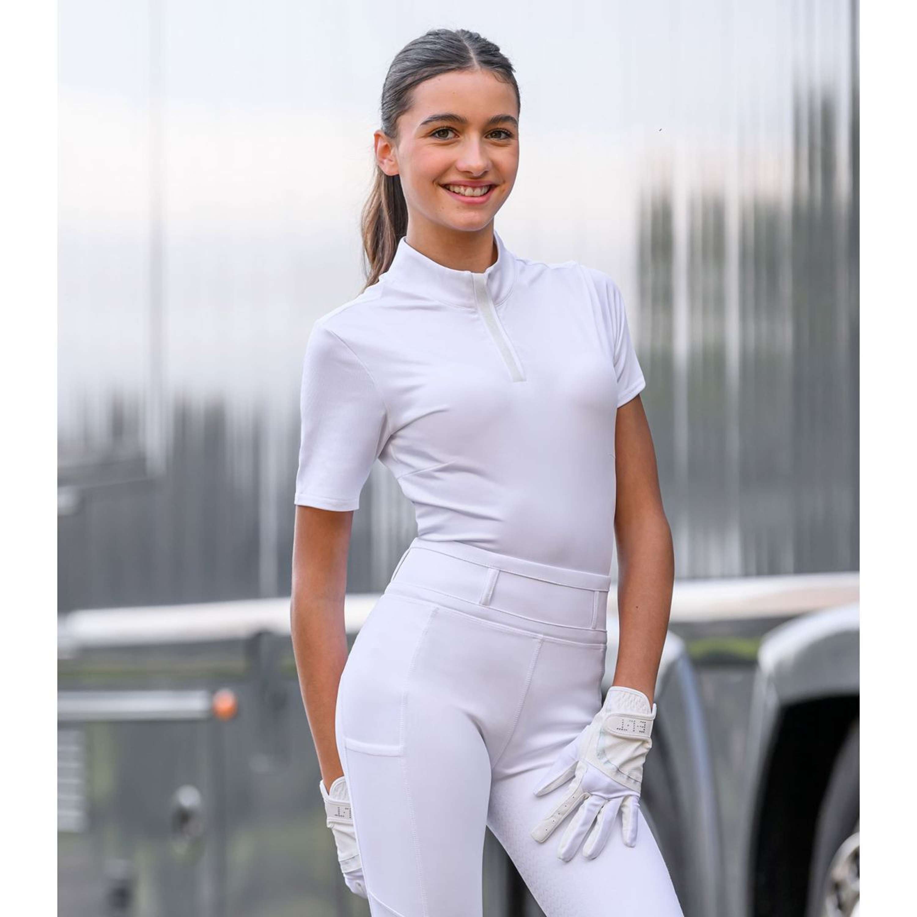 ELT Riding Legging Ella White