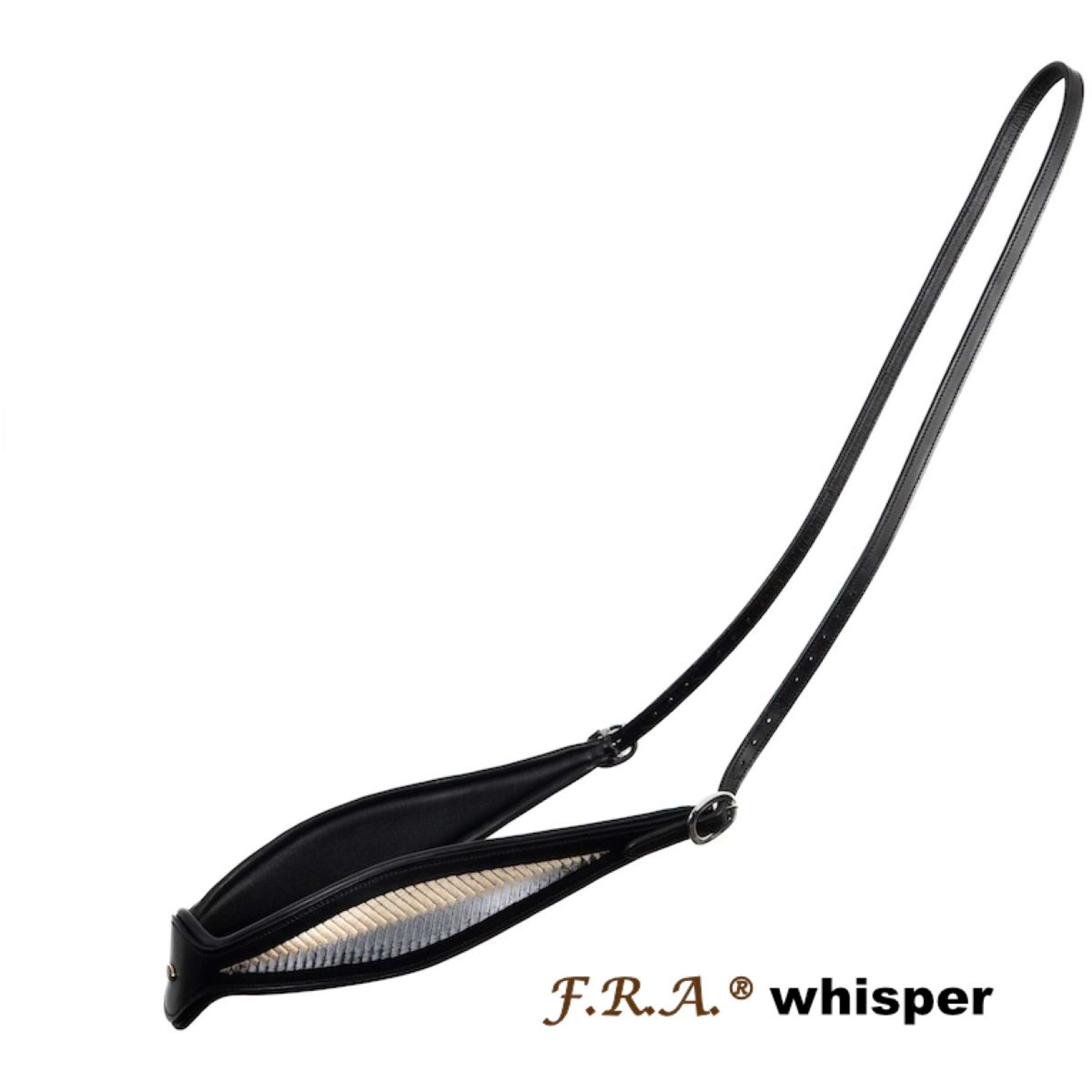 F.R.A. Balance rein Whisper Black