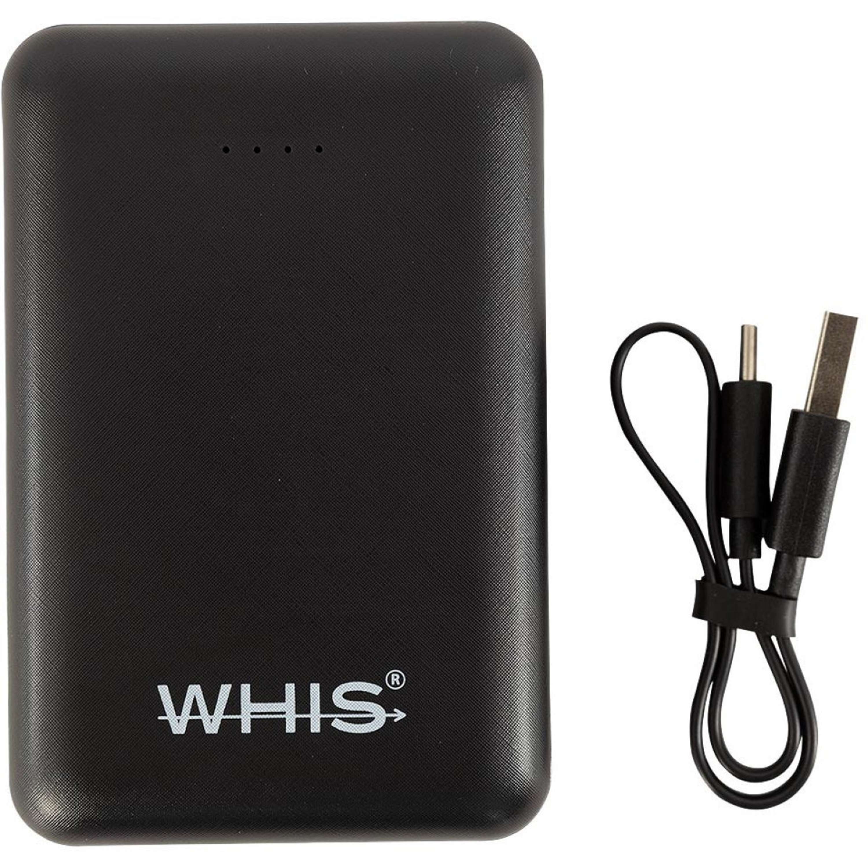 WHIS Powerbank Fast Charge Black
