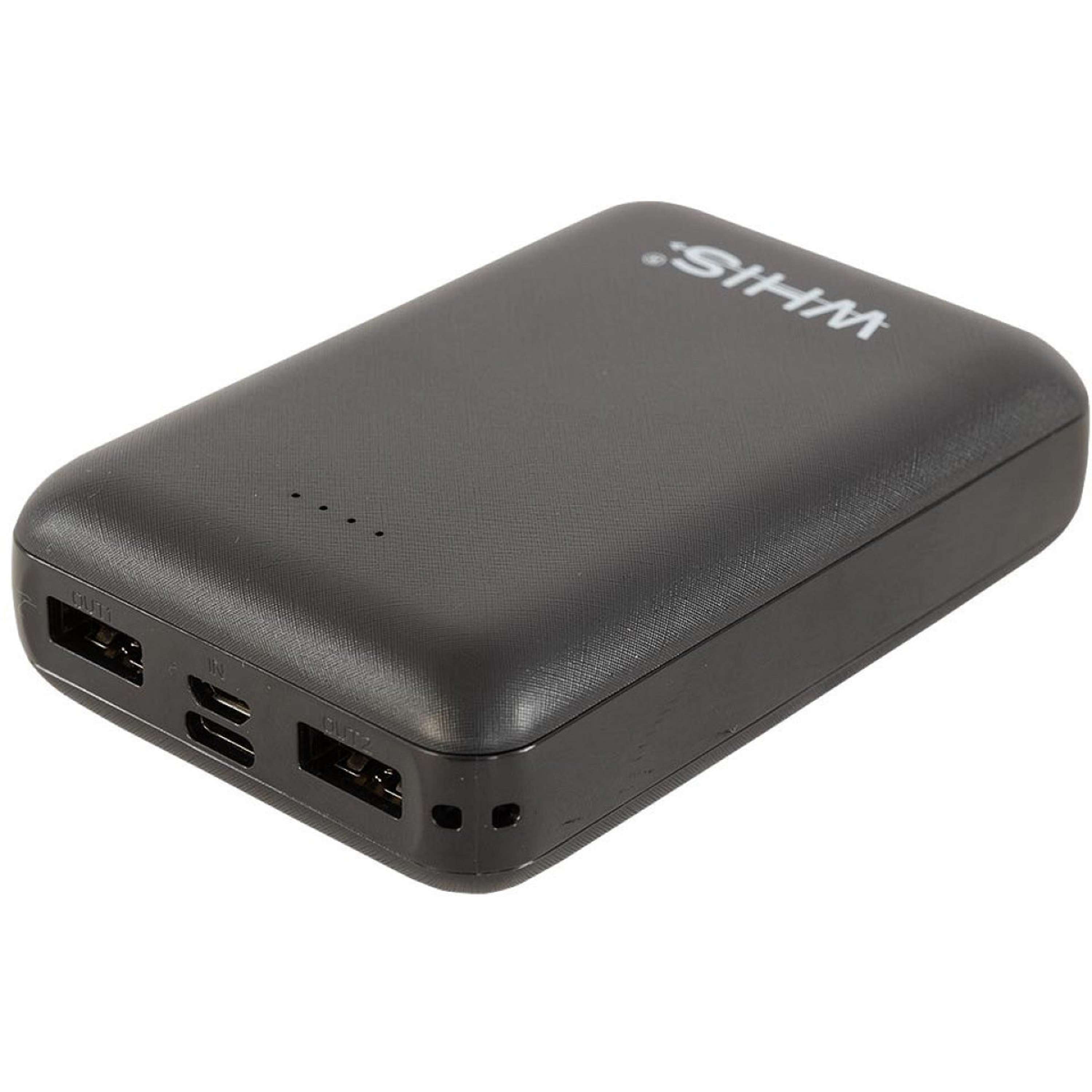 WHIS Powerbank Fast Charge Black