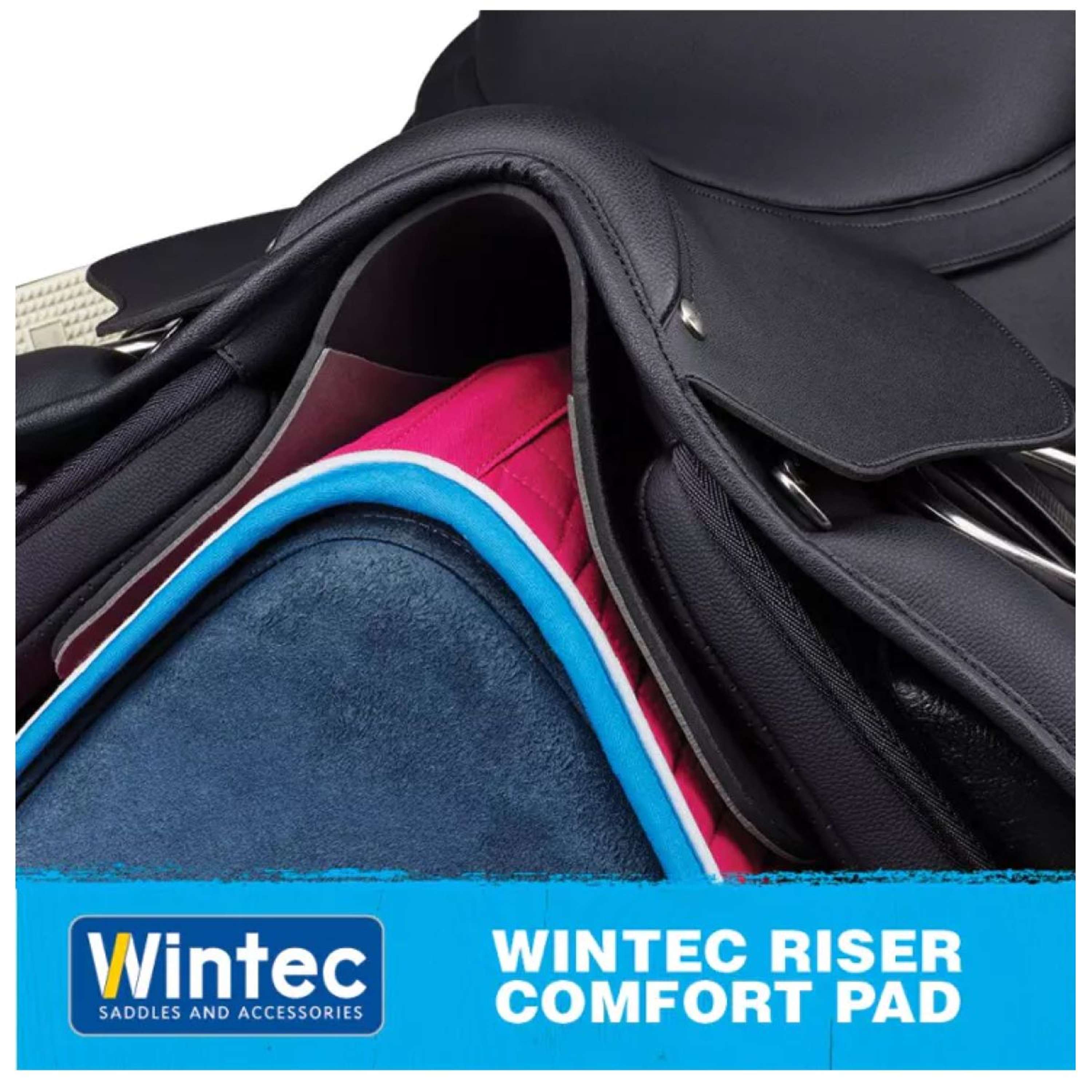 Wintec Half Pad Comfort Pad Dressage Black