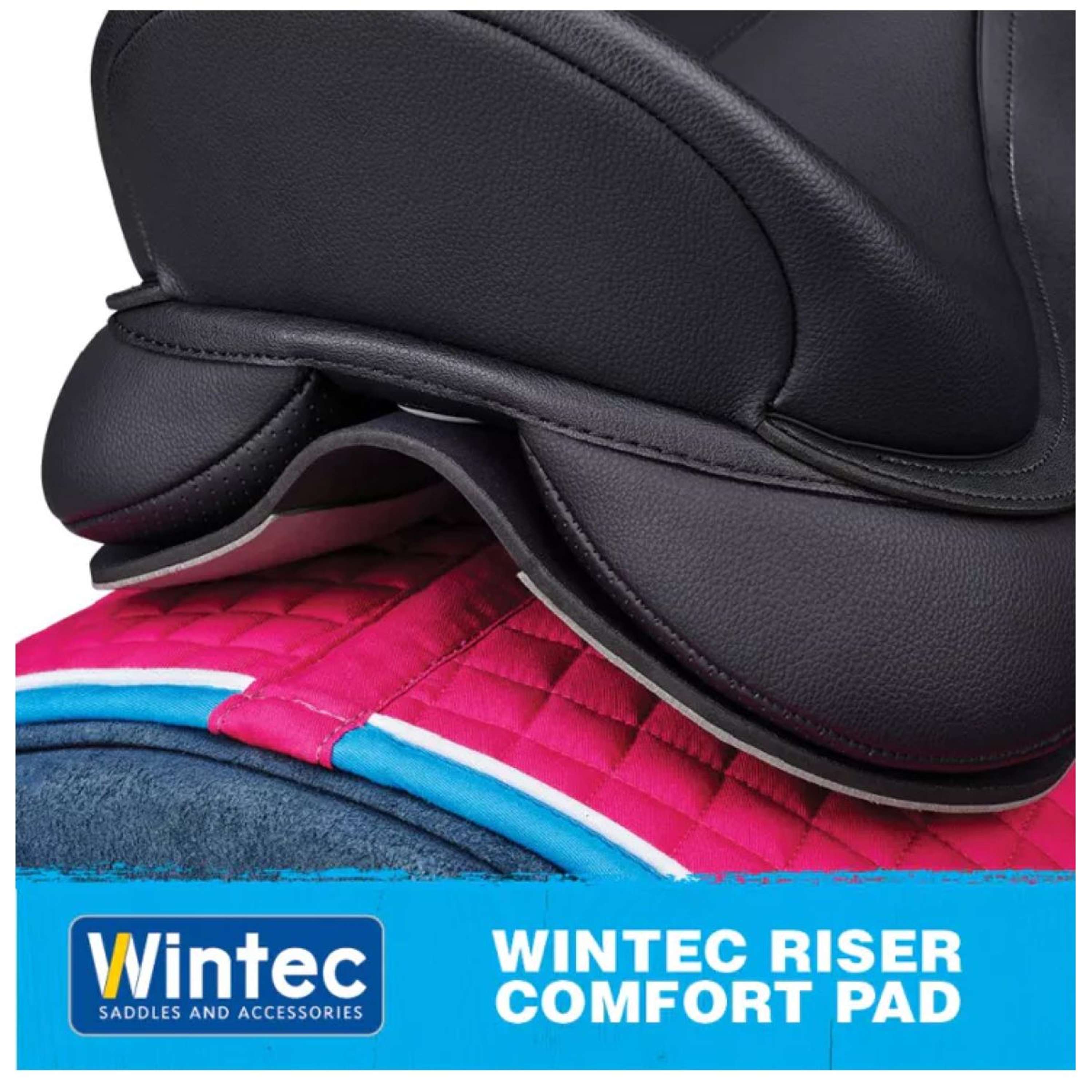 Wintec Half Pad Comfort Pad Dressage Black