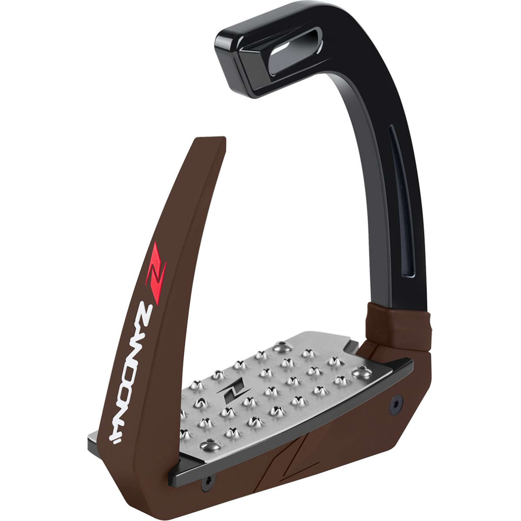 Zandona Safety Stirrups Omnia Black/Brown